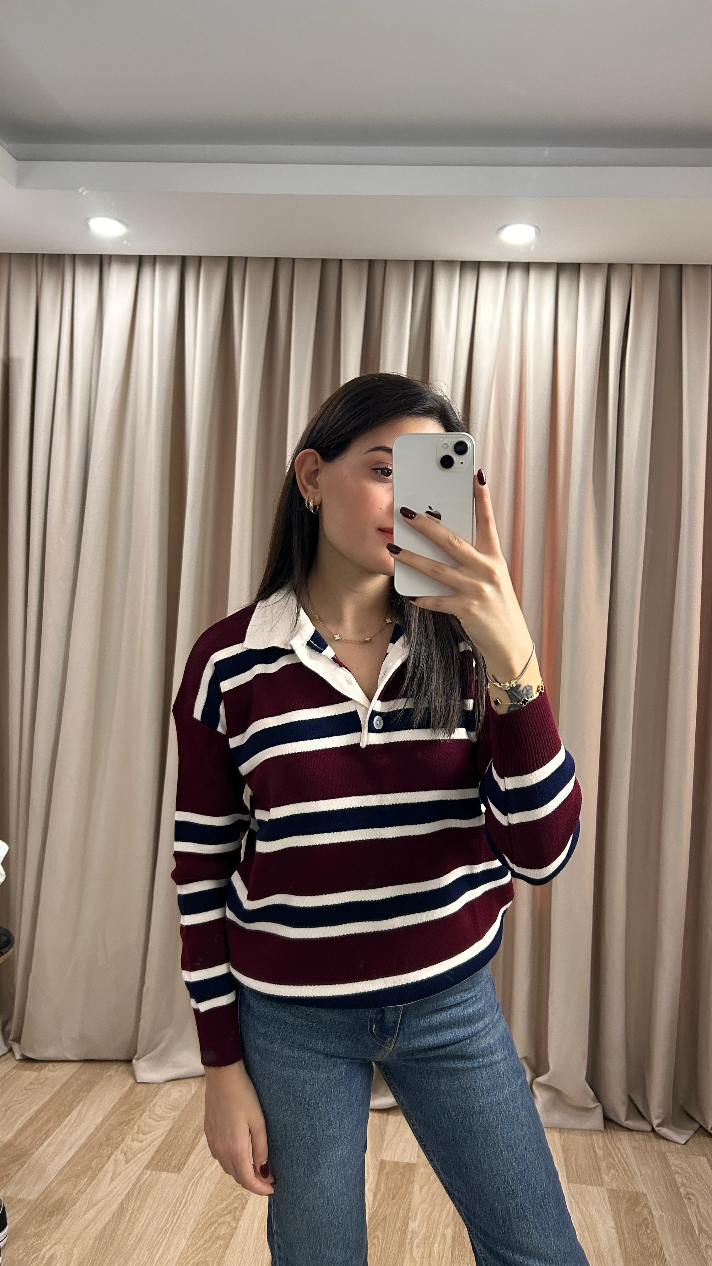 POLO YAKA TRİKO - Bordo