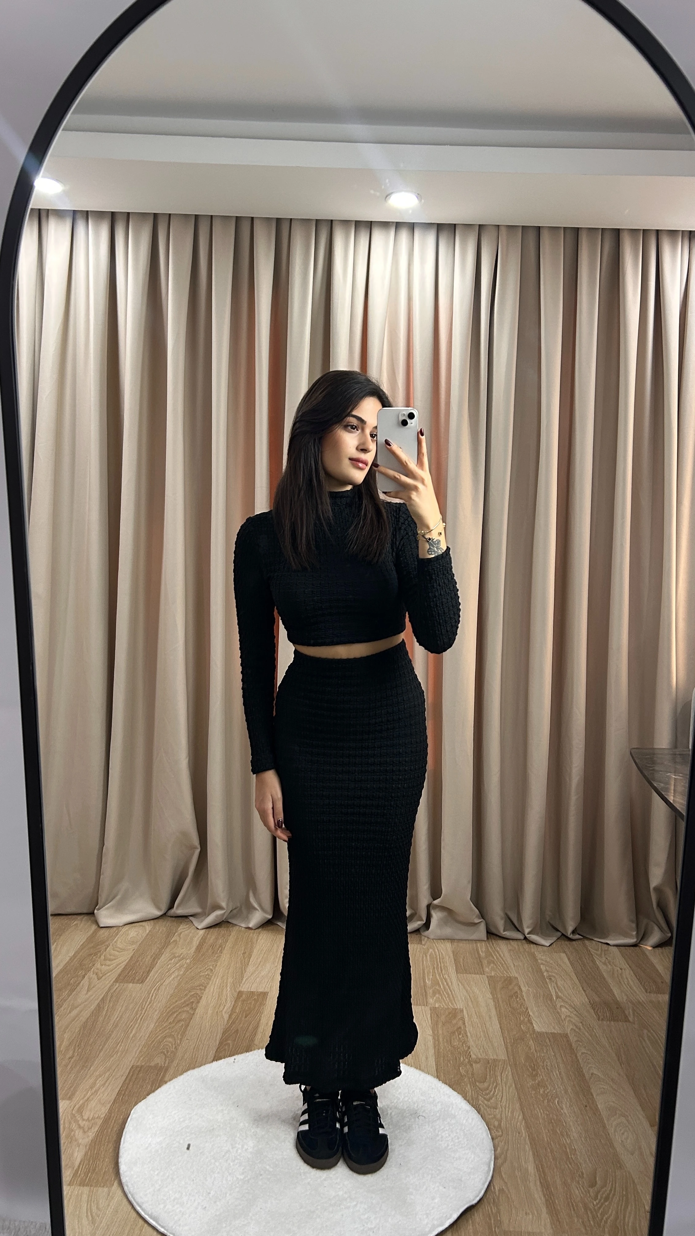 GOFRE CROP ETEK TAKIM - Gri