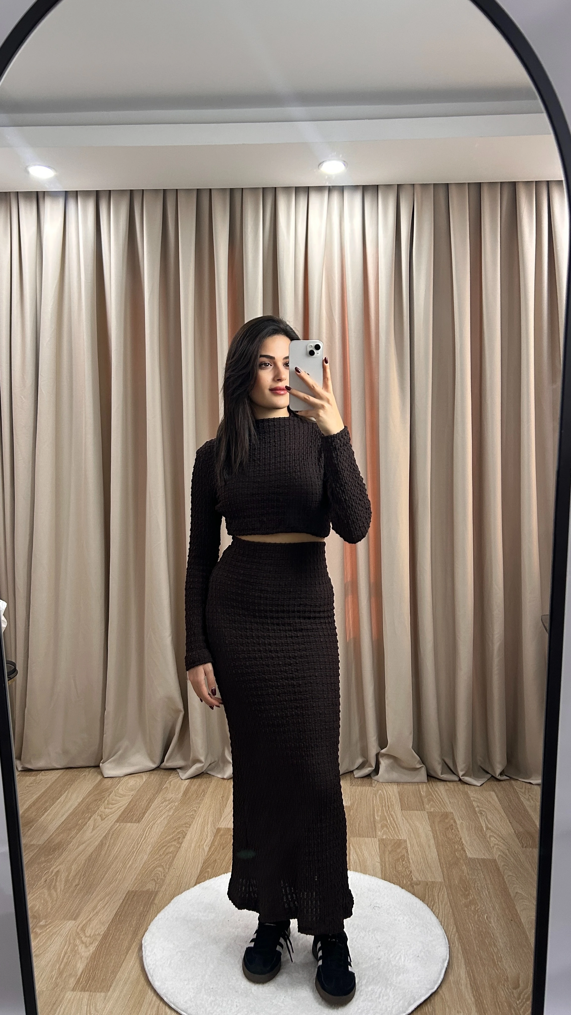 GOFRE CROP ETEK TAKIM - Kahverengi