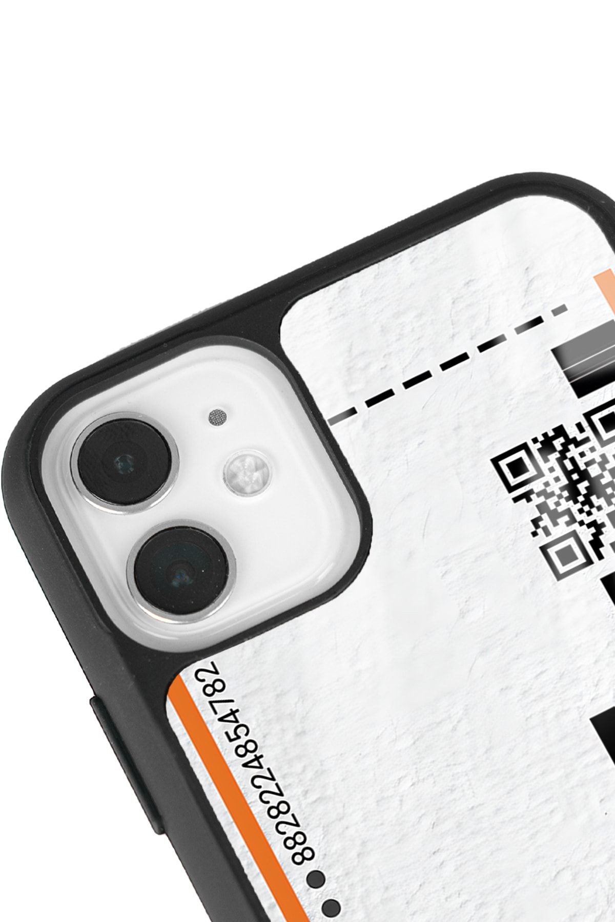 iPhone 11 Bilet Tasarımlı Tasarımlı Glossy Telefon Kılıfı