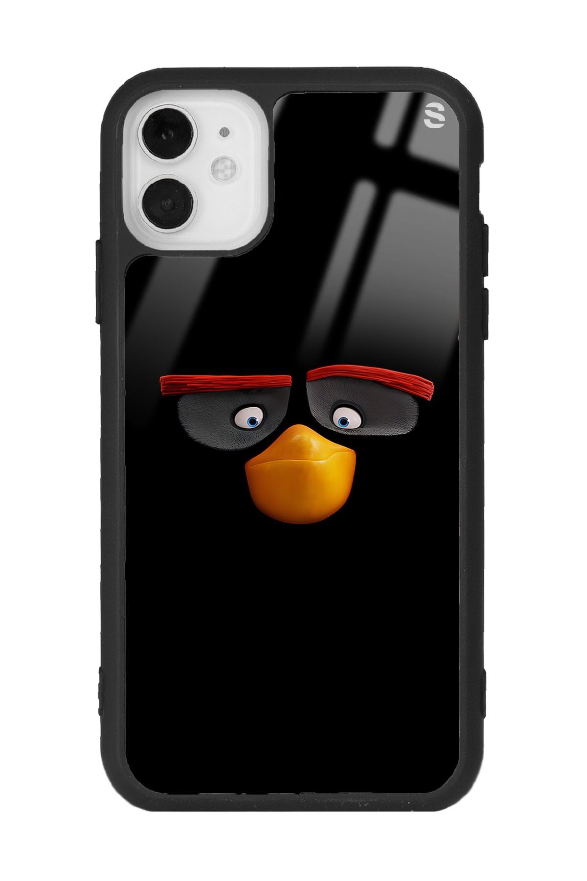 iPhone 11 Black Tasarımlı Glossy Telefon Kılıfı