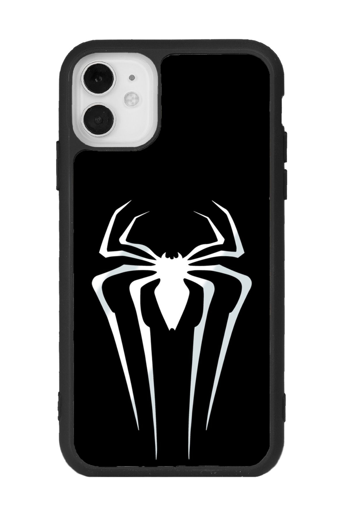 iPhone 11 Spider-Man Tasarımlı Aynalı Glossy Telefon Kılıfı