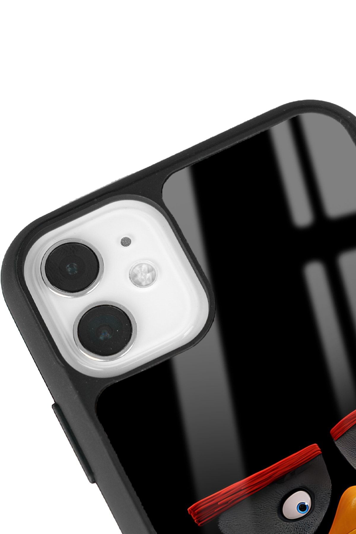 iPhone 11 Black Tasarımlı Glossy Telefon Kılıfı