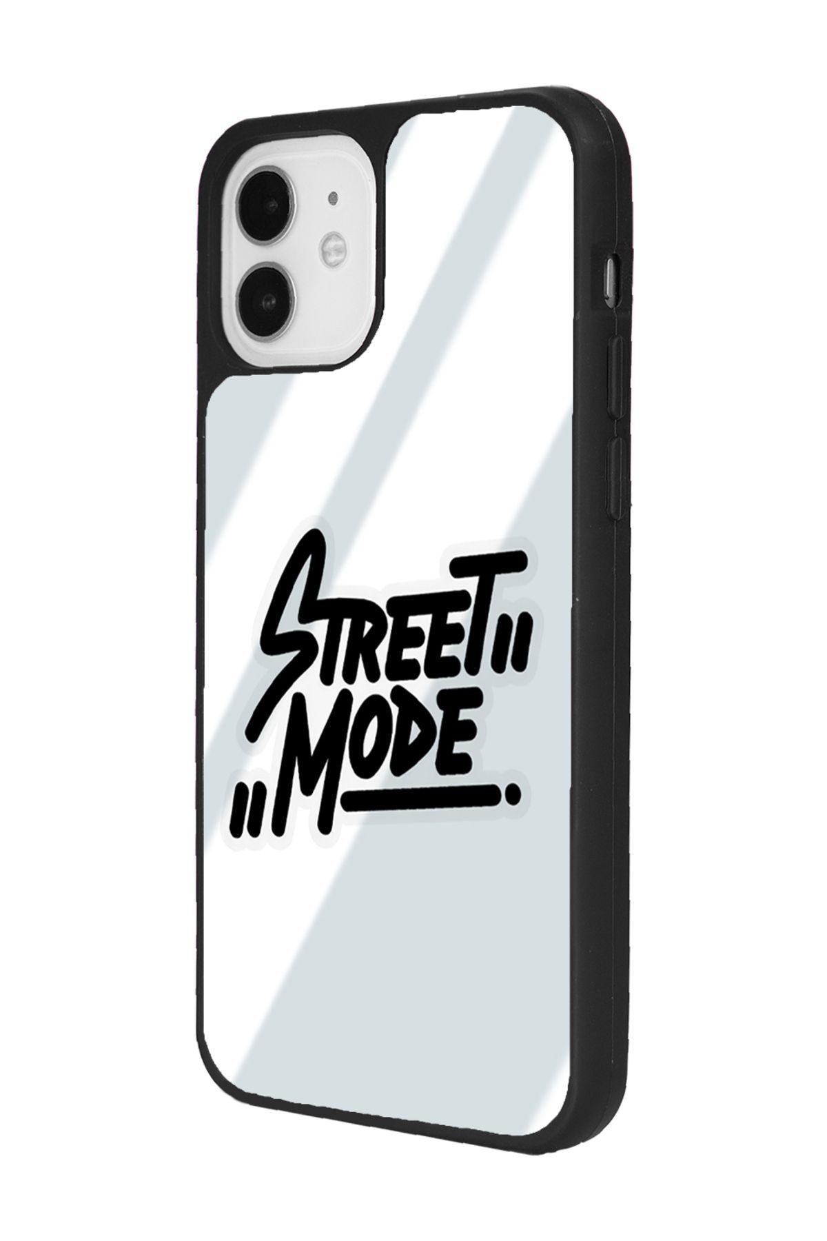 iPhone 11 Street Mode Tasarımlı Aynalı Glossy Telefon Kılıfı