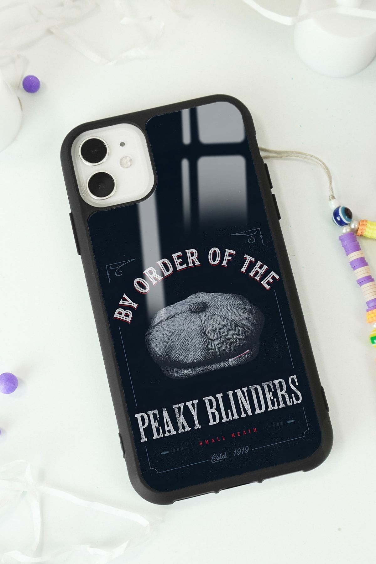 iPhone 11 Peaky Blinders Cap Tasarımlı Glossy Telefon Kılıfı