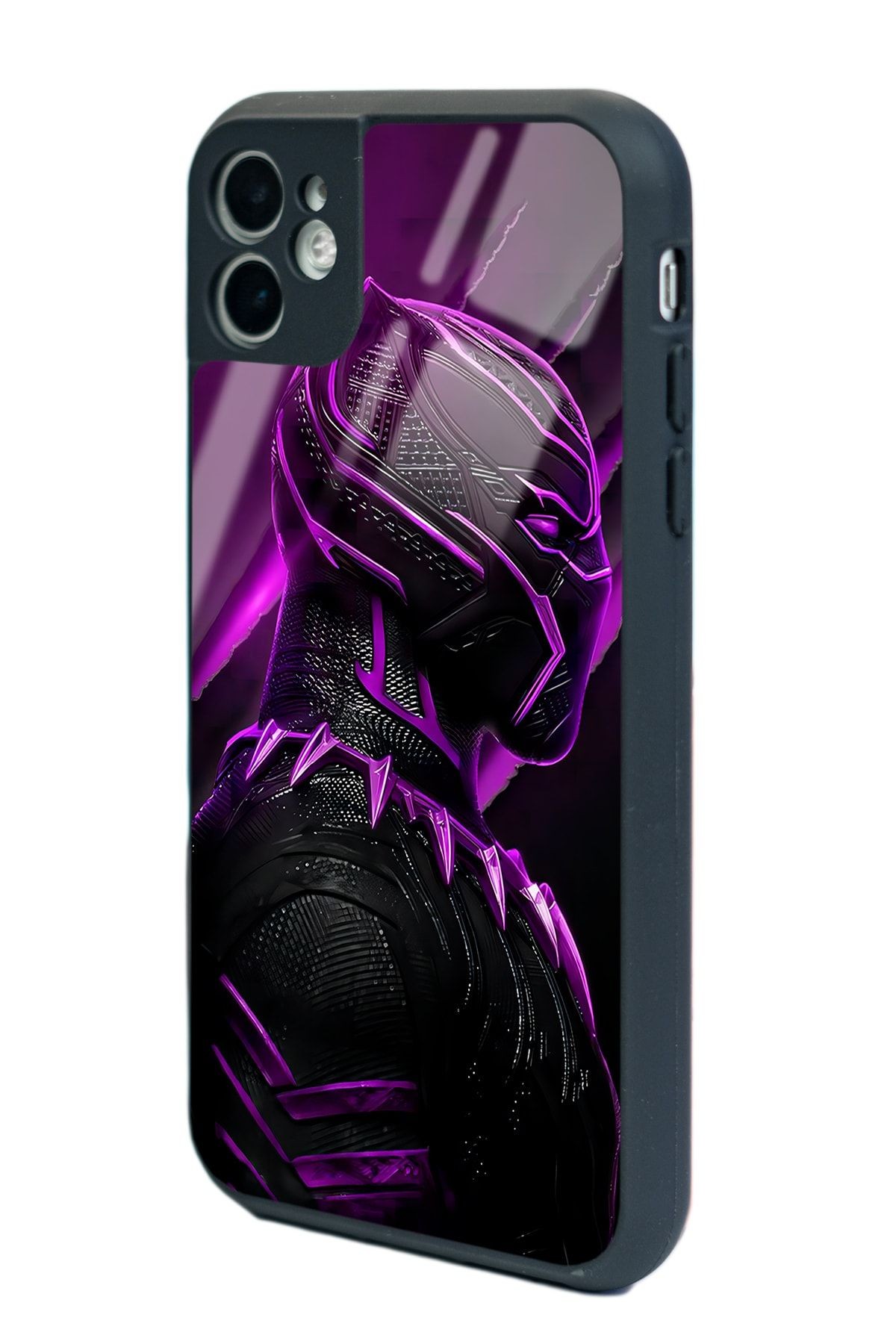 iPhone 11 Black Panter Tasarımlı Glossy Telefon Kılıfı
