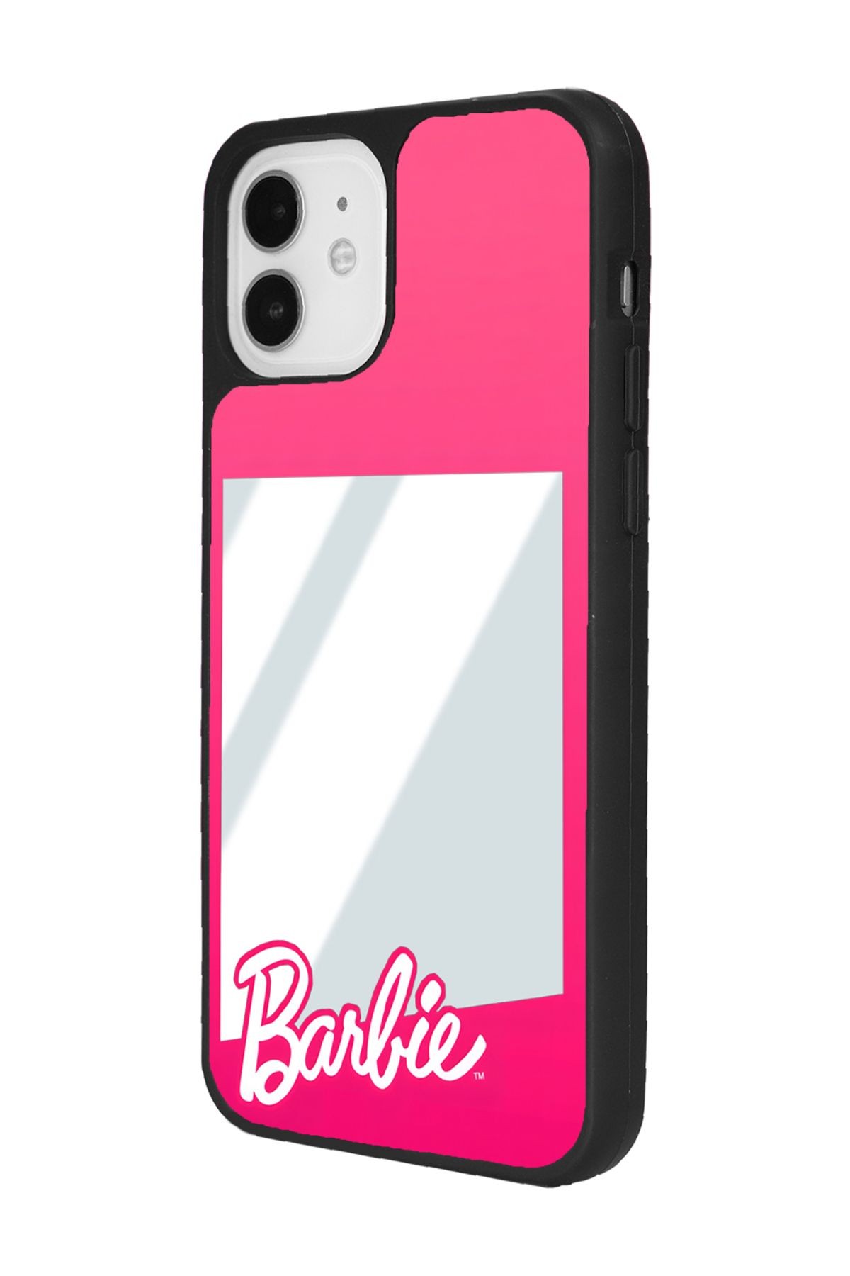 iPhone 11  Uyumlu Barbie Ayna Tasarımlı Aynalı Glossy Telefon Kılıfı