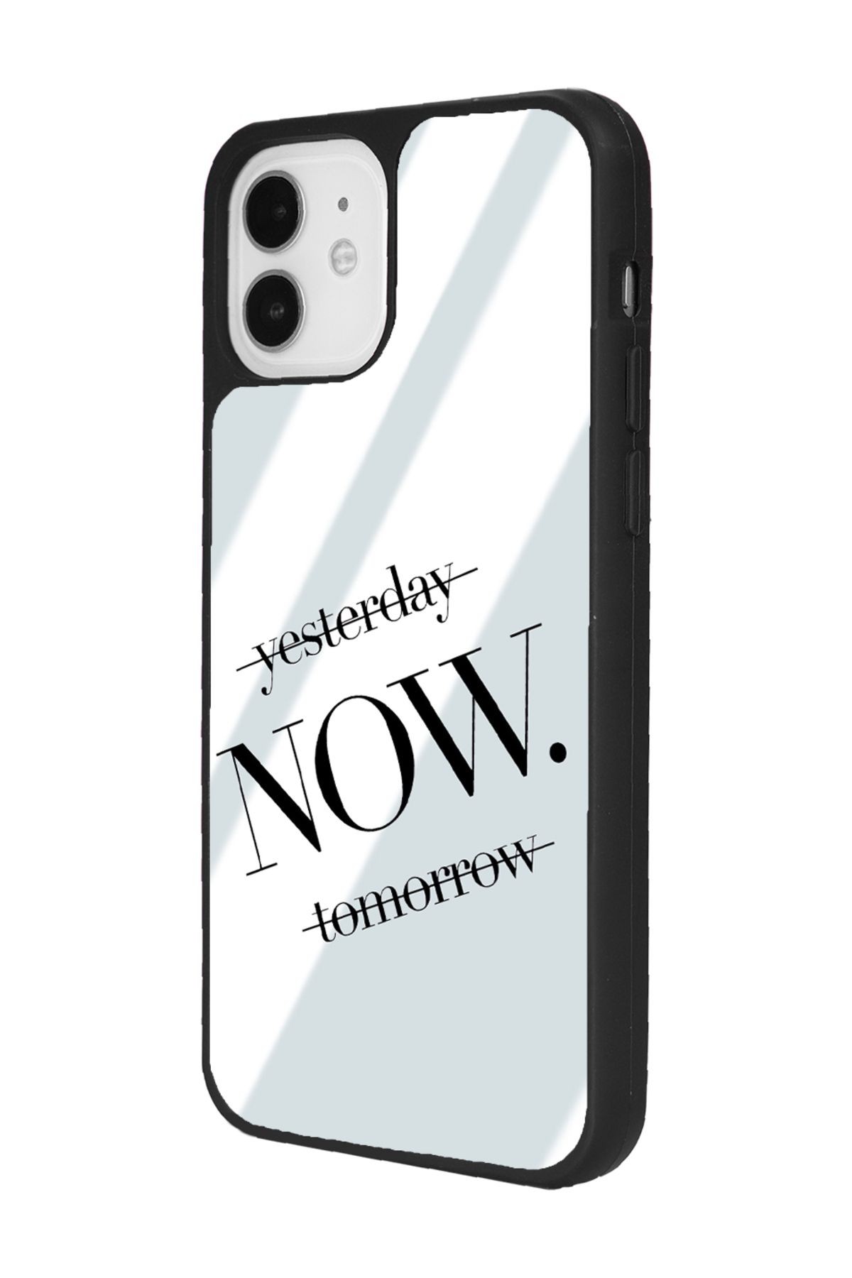 iPhone 11 Yesterday Tasarımlı Aynalı Glossy Telefon Kılıfı