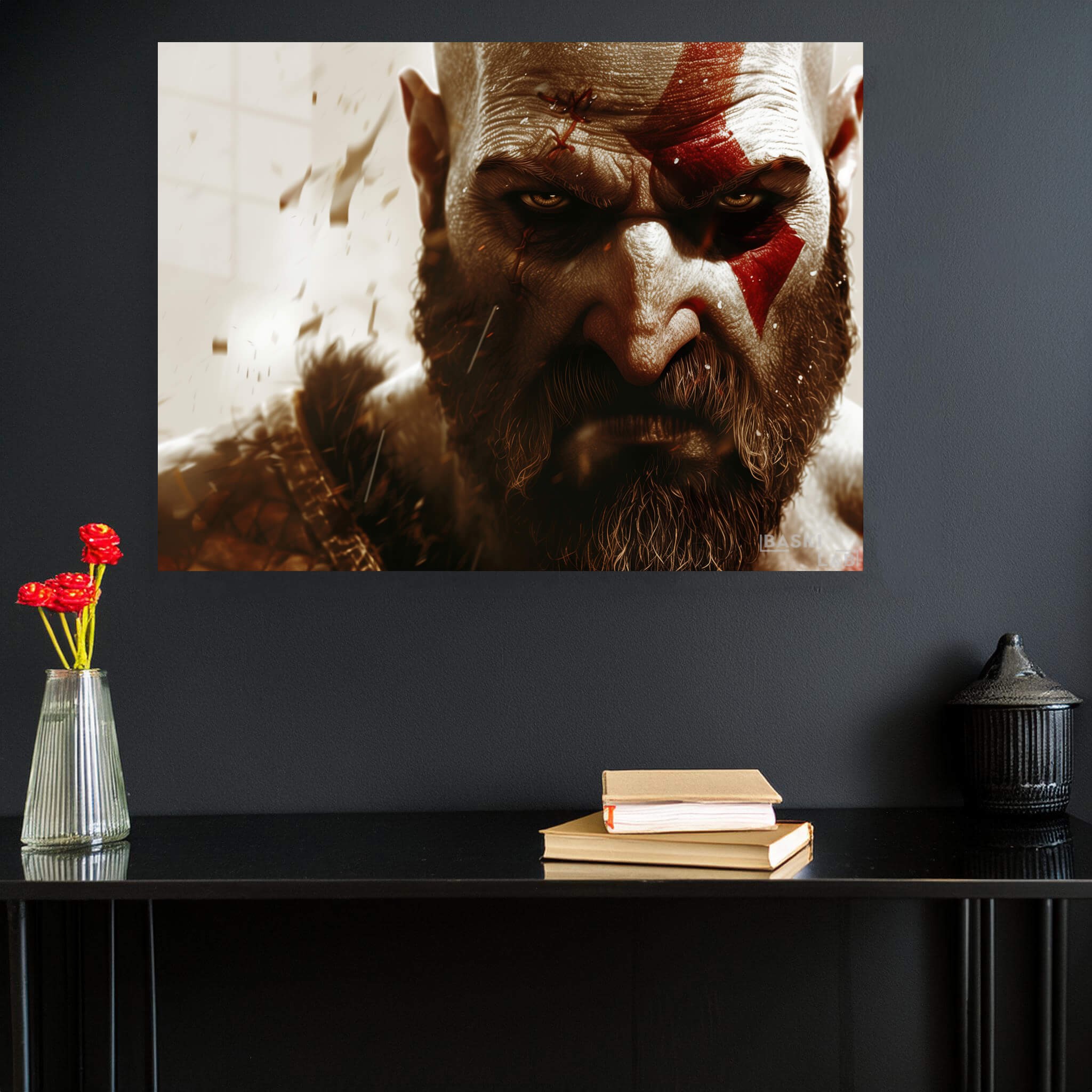 Kratos Ghost of Sparta Metal Poster 112