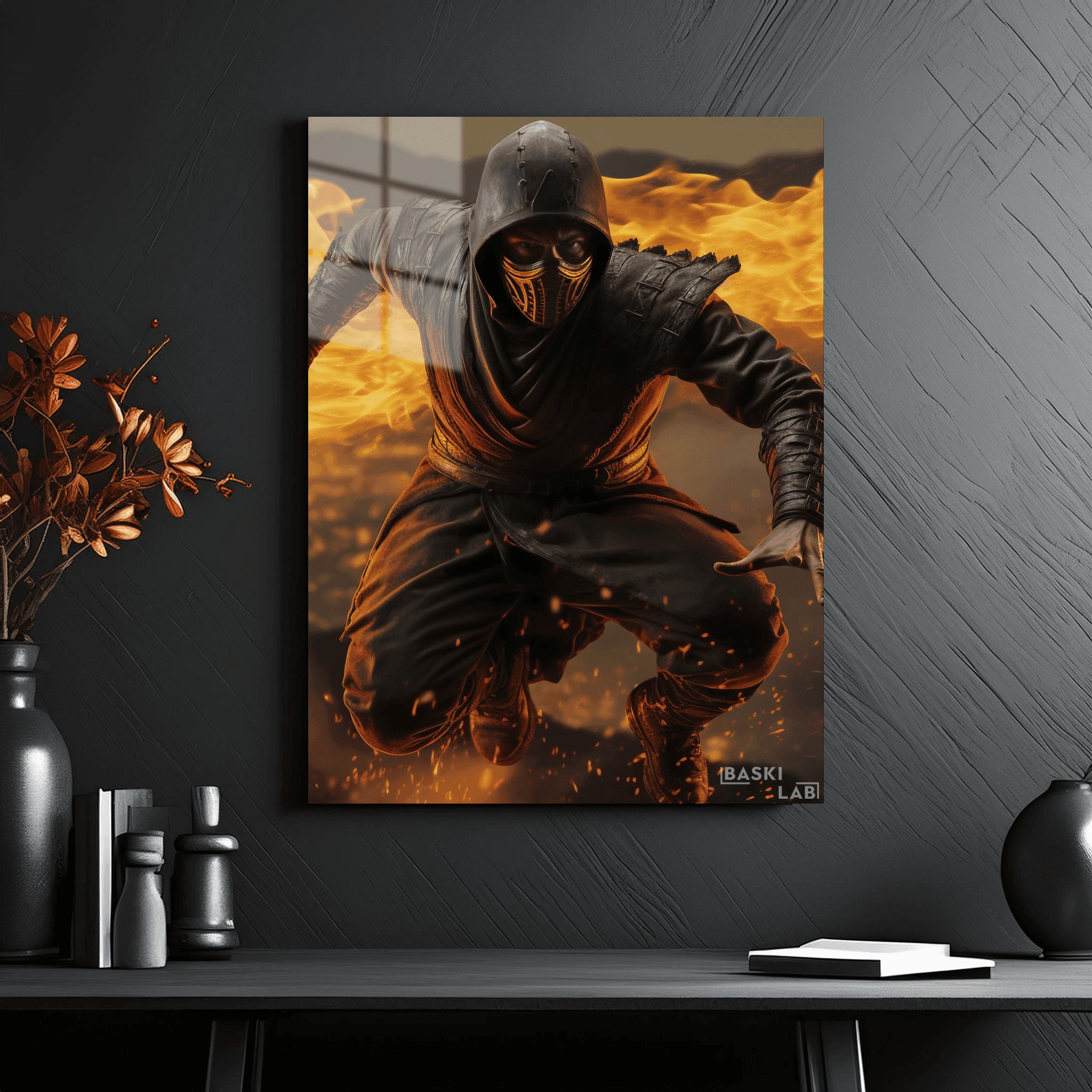 Mortal Combat Scorpion Metal Poster 7