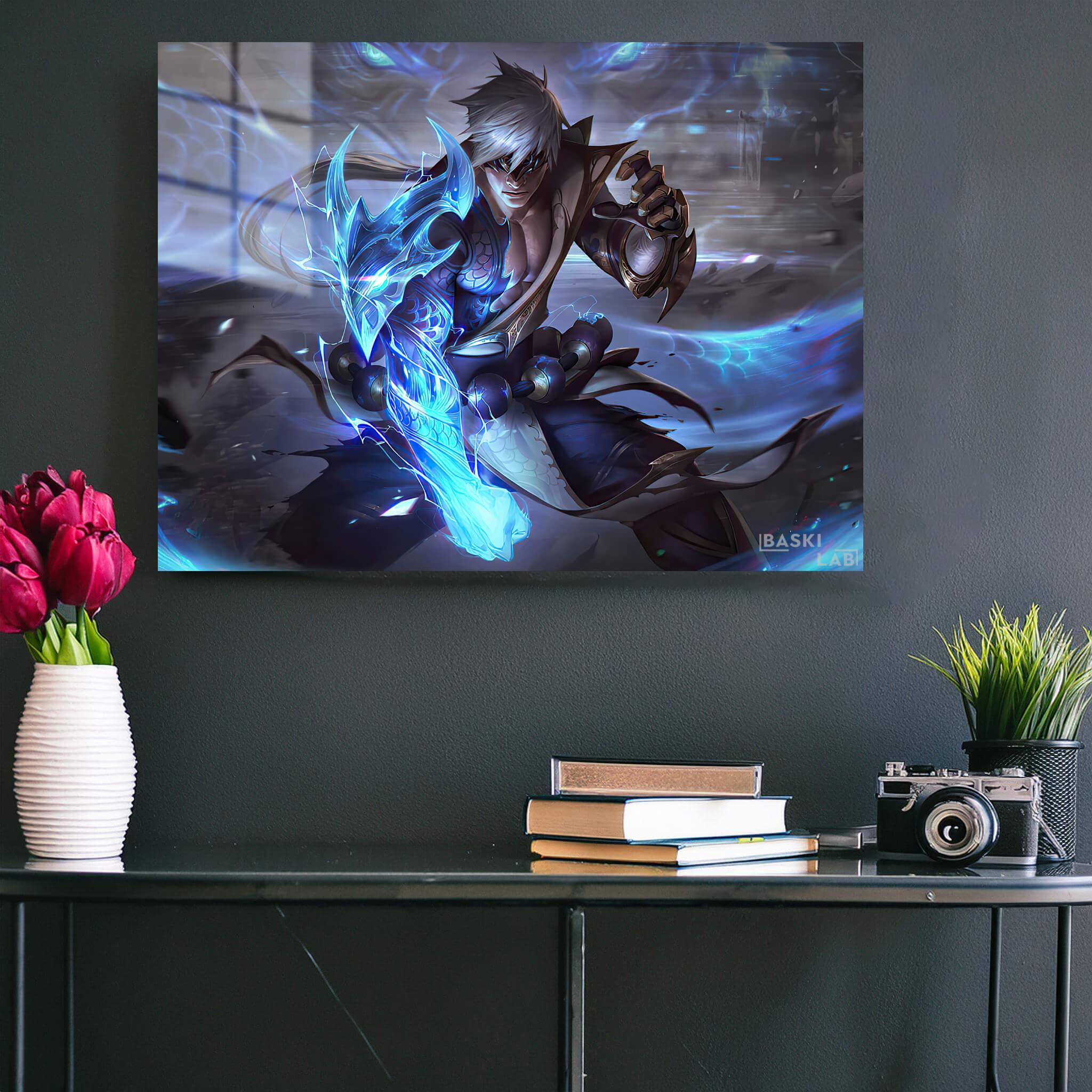 Storm Dragon Lee Sin Metal Poster 150