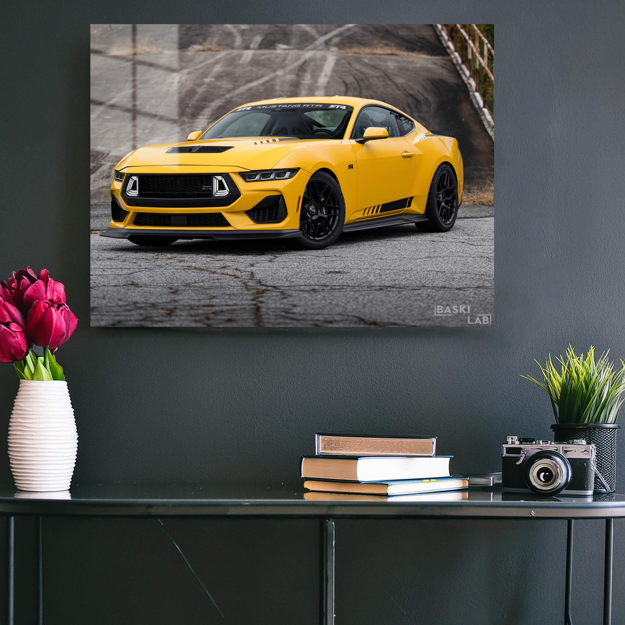 Ford Mustang Metal Poster 85