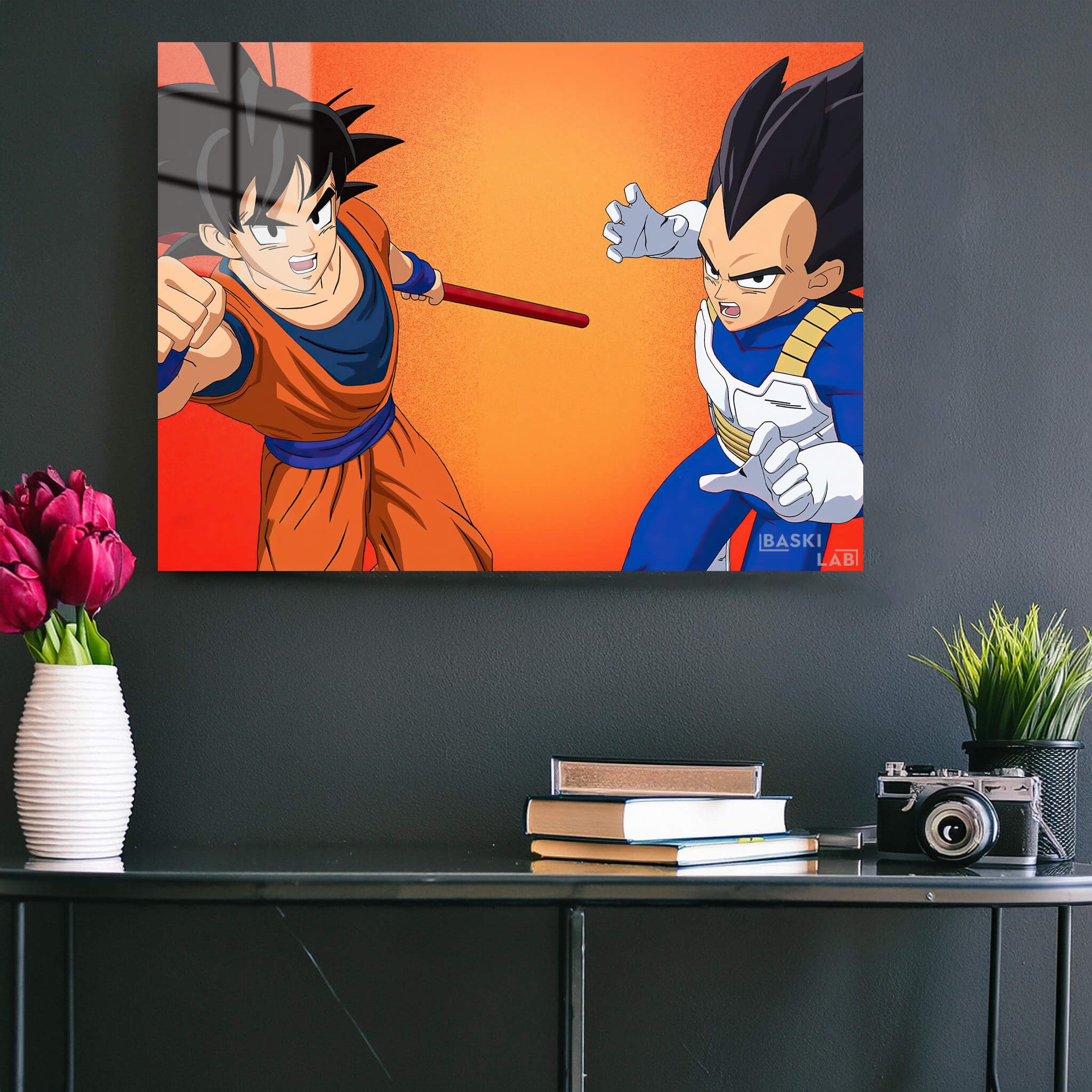 Son Goku and Vegeta Metal Poster 145