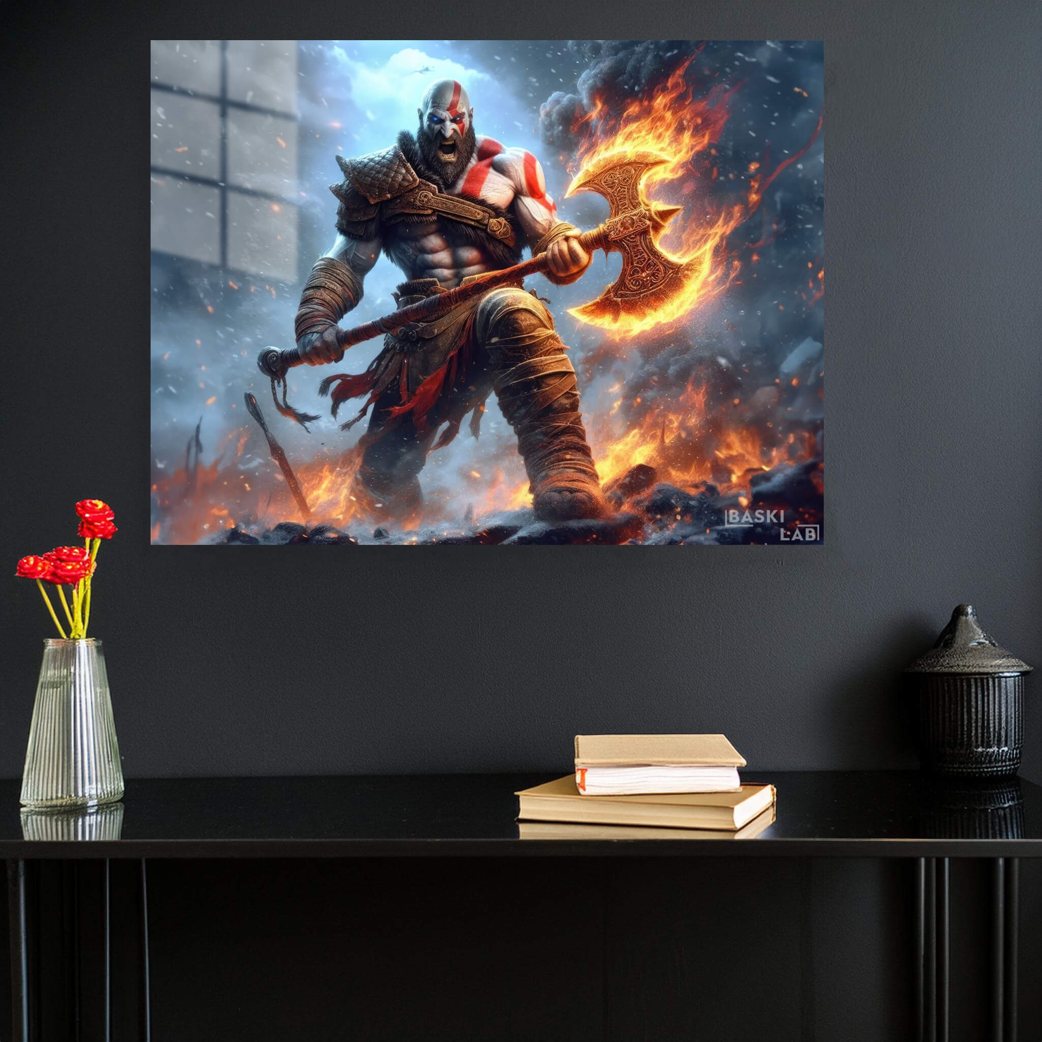 Kratos God of War (2) Metal Poster 113