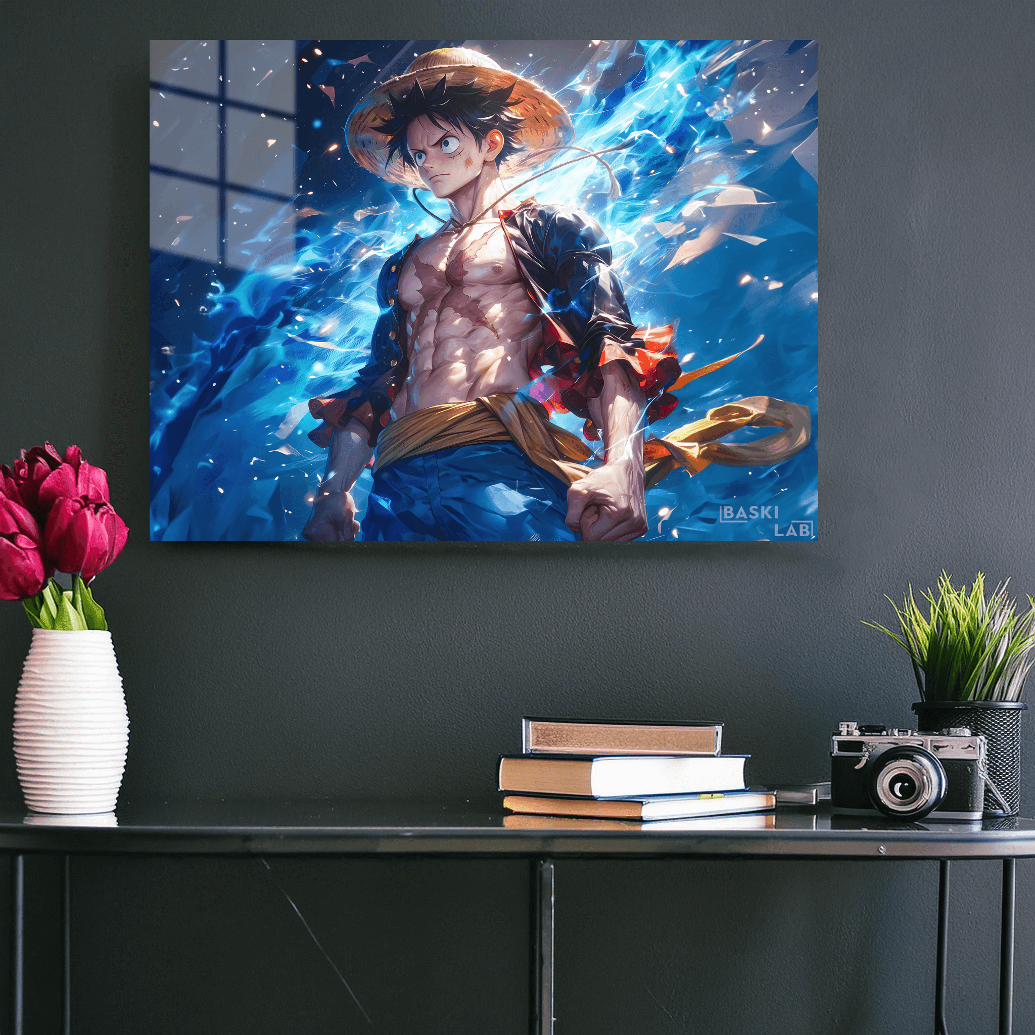 Luffy Scar Metal Poster 6