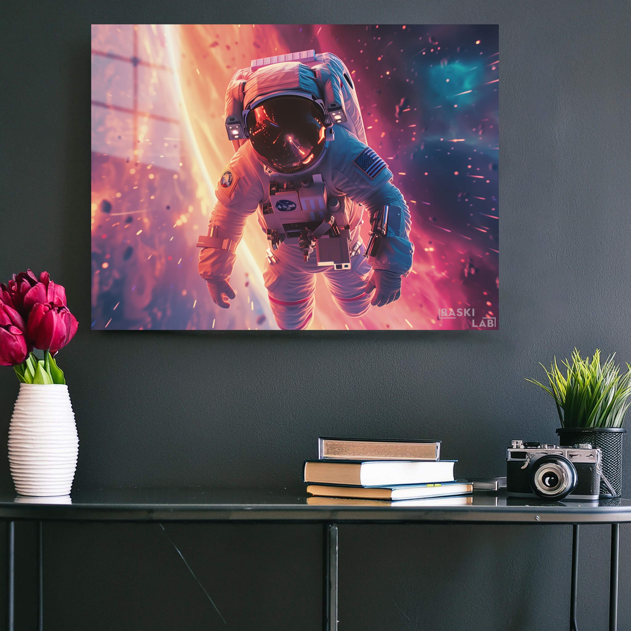 Astronaut Man Metal Poster 52