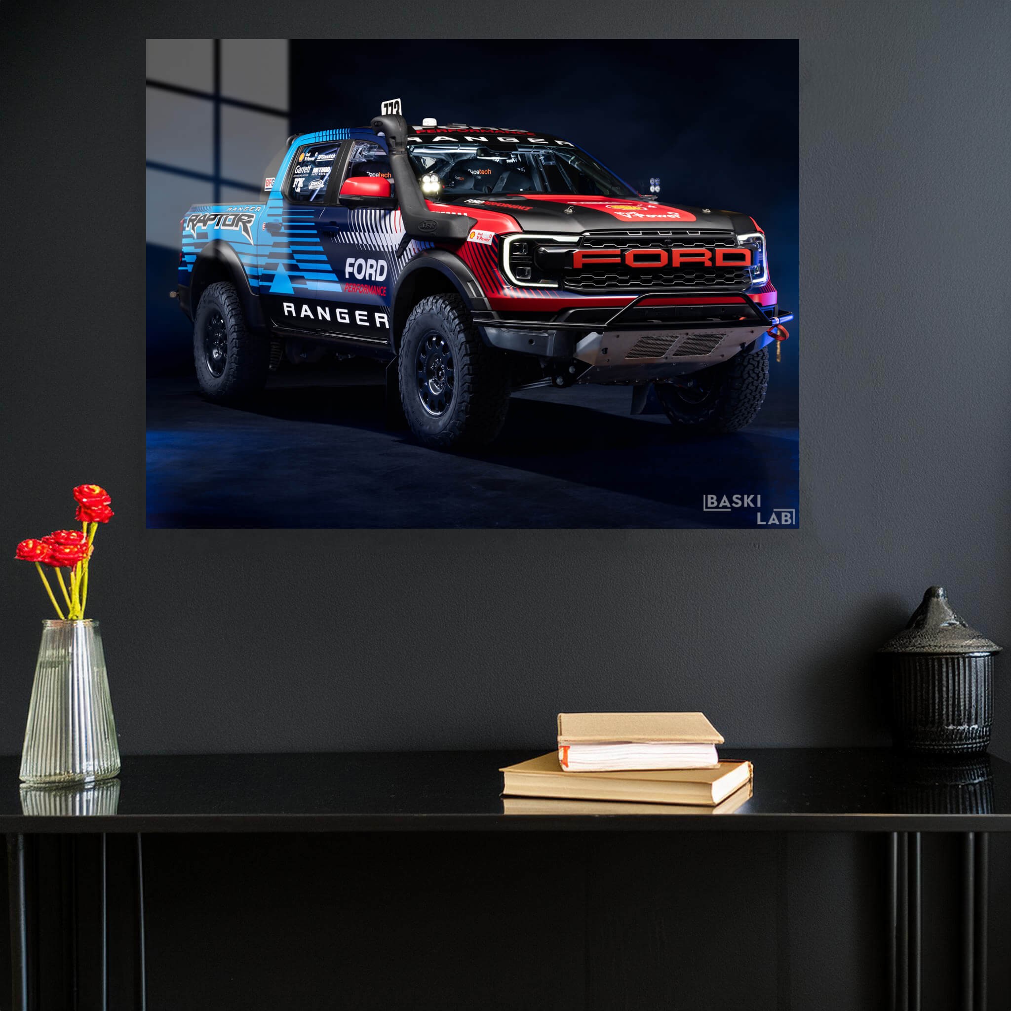 Ford Ranger Raptor Metal Poster 86