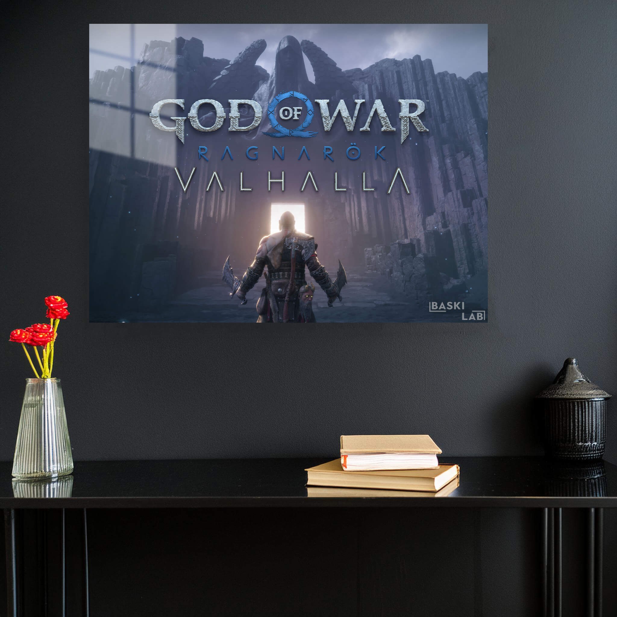 God of War Valhalla Metal Poster 93