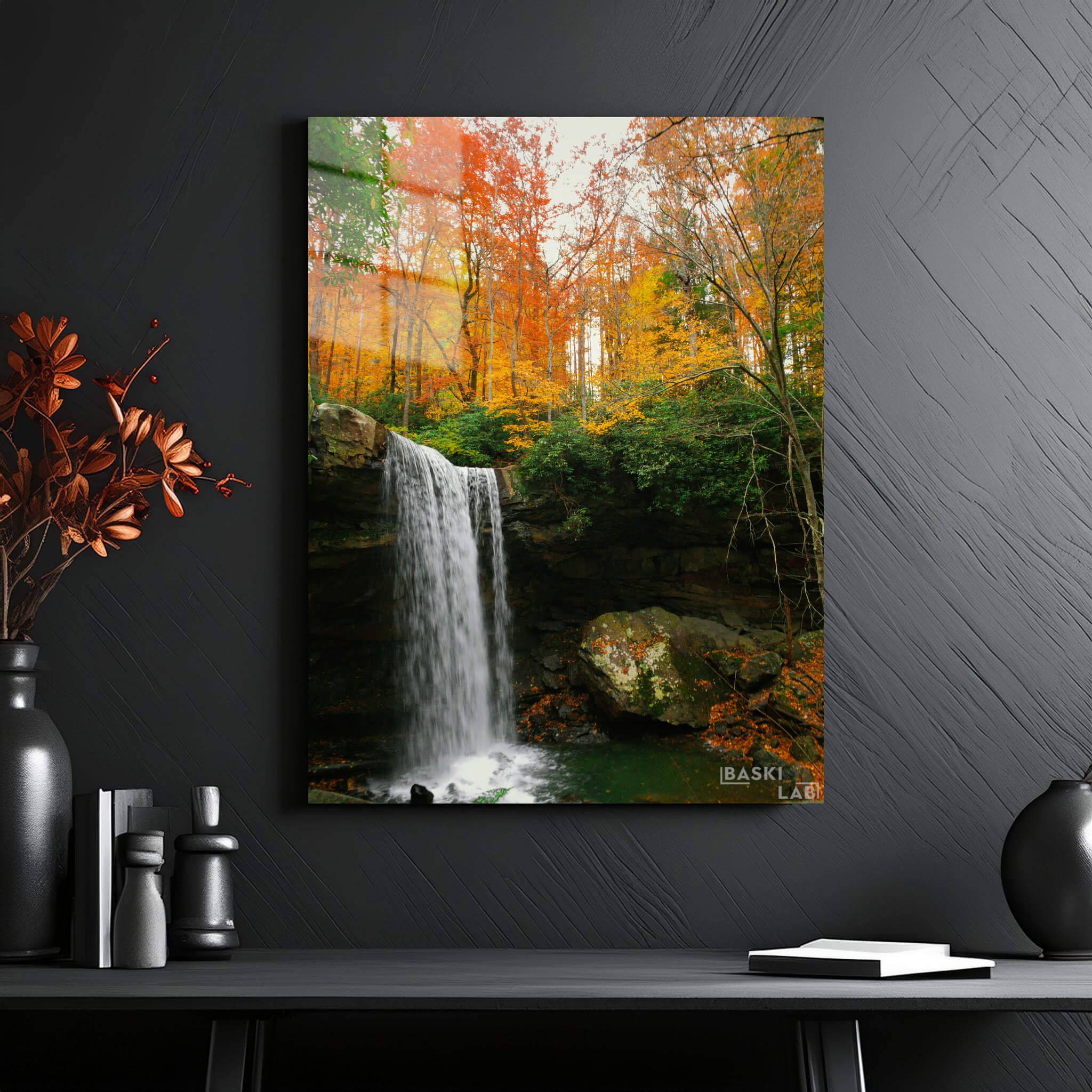 Waterfall Metal Poster 173