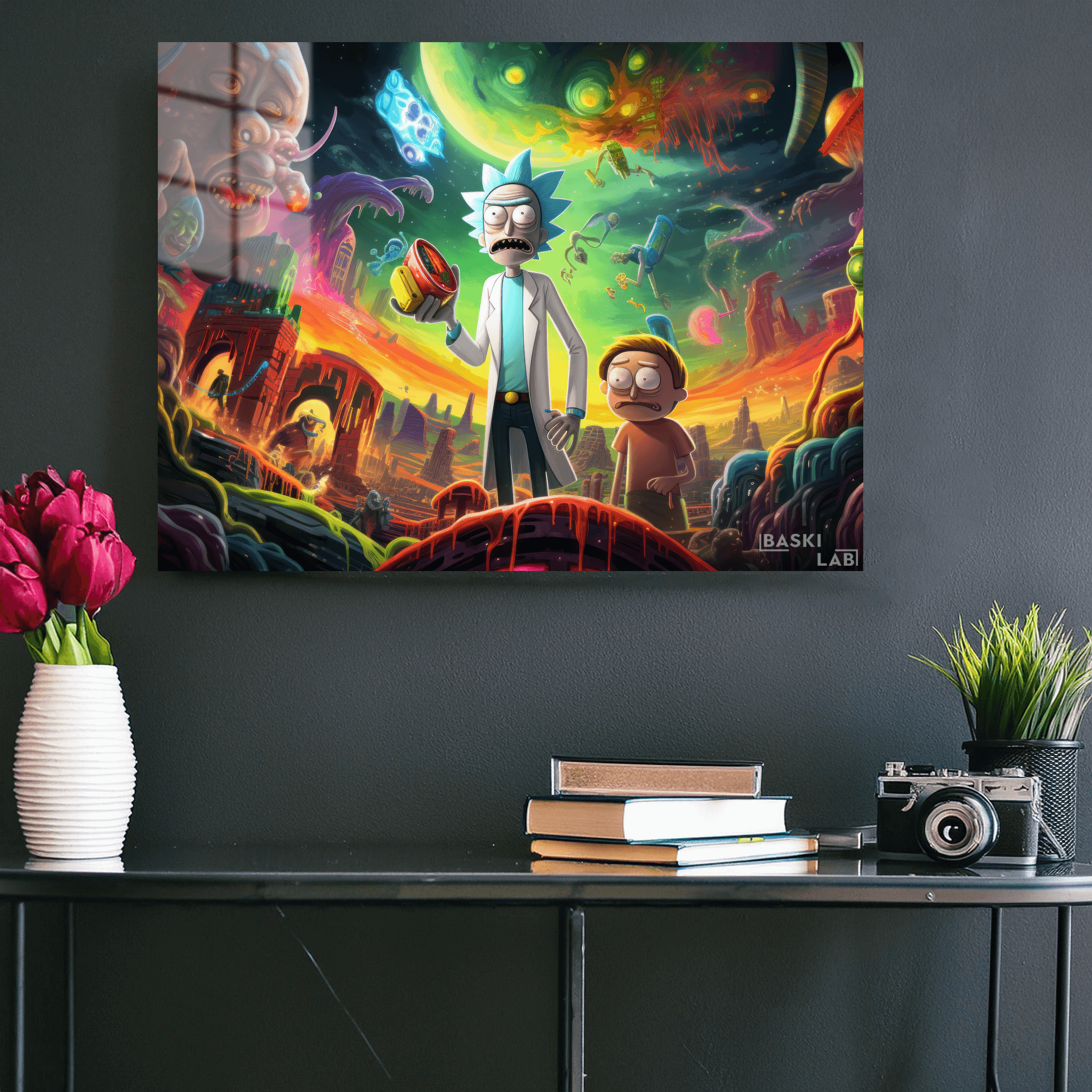 Rick and Morty Metal Poster 20