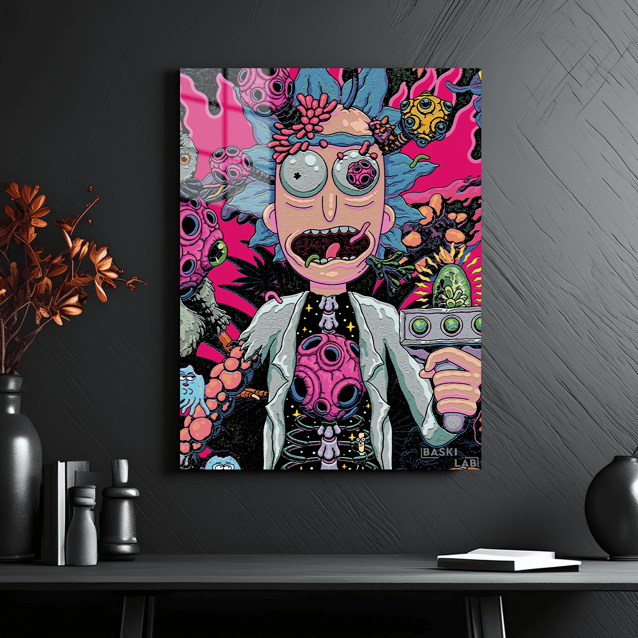 Rick and Morty Metal Poster 19