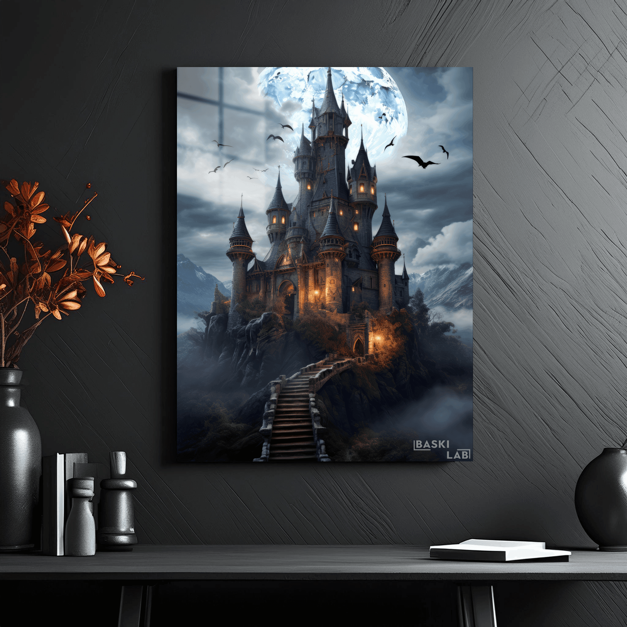 Hogwarts Metal Poster 13