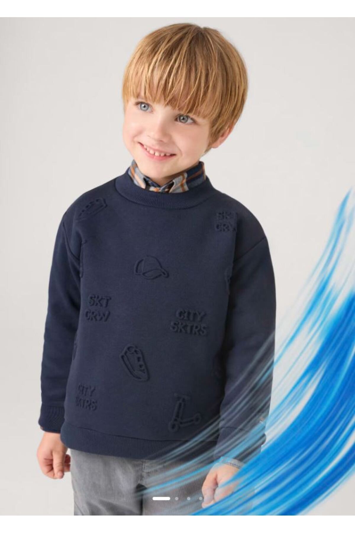Erkek Çocuk Pullover Kazak 4454