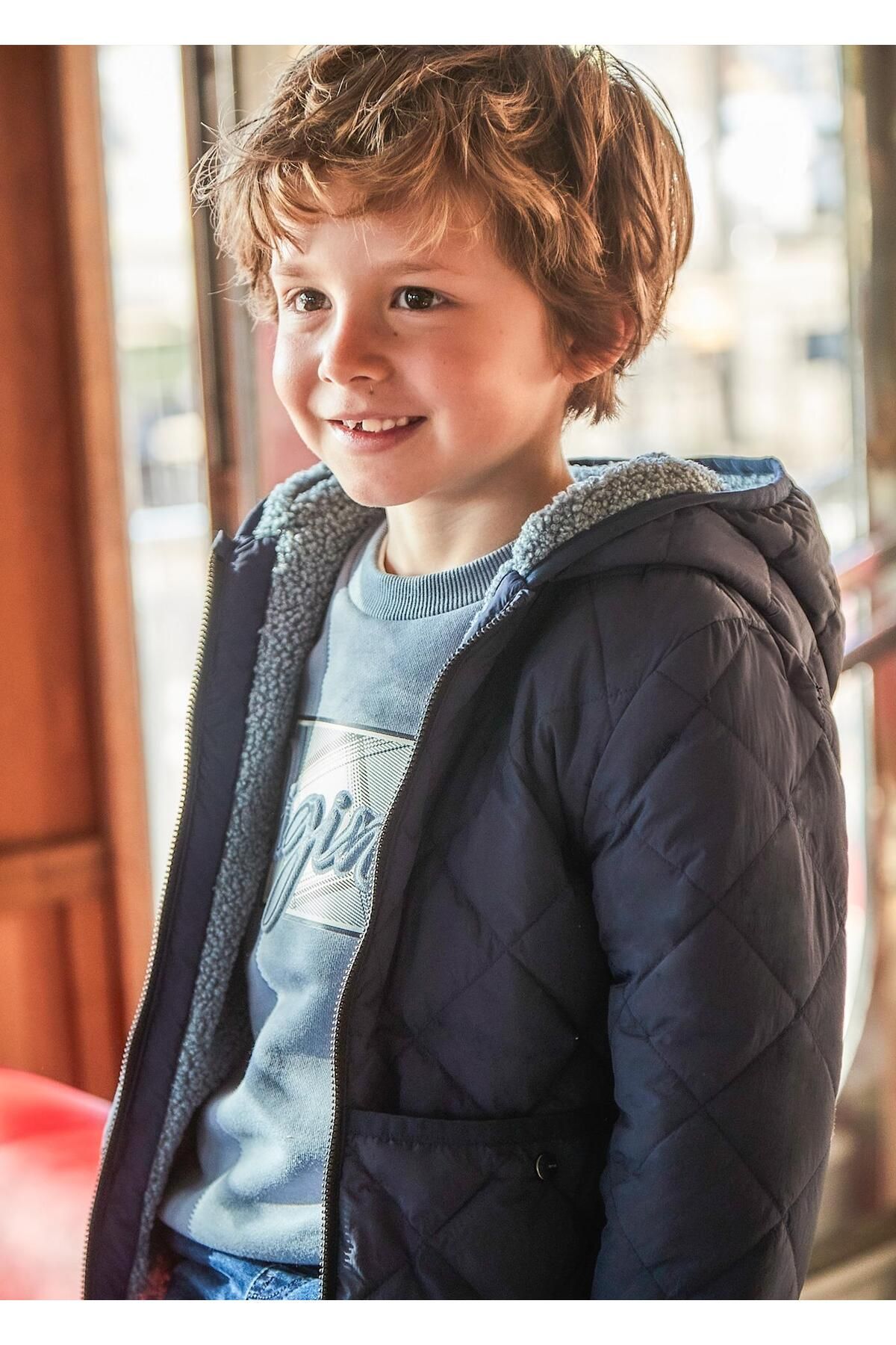 Erkek Çocuk Kapitone Mont