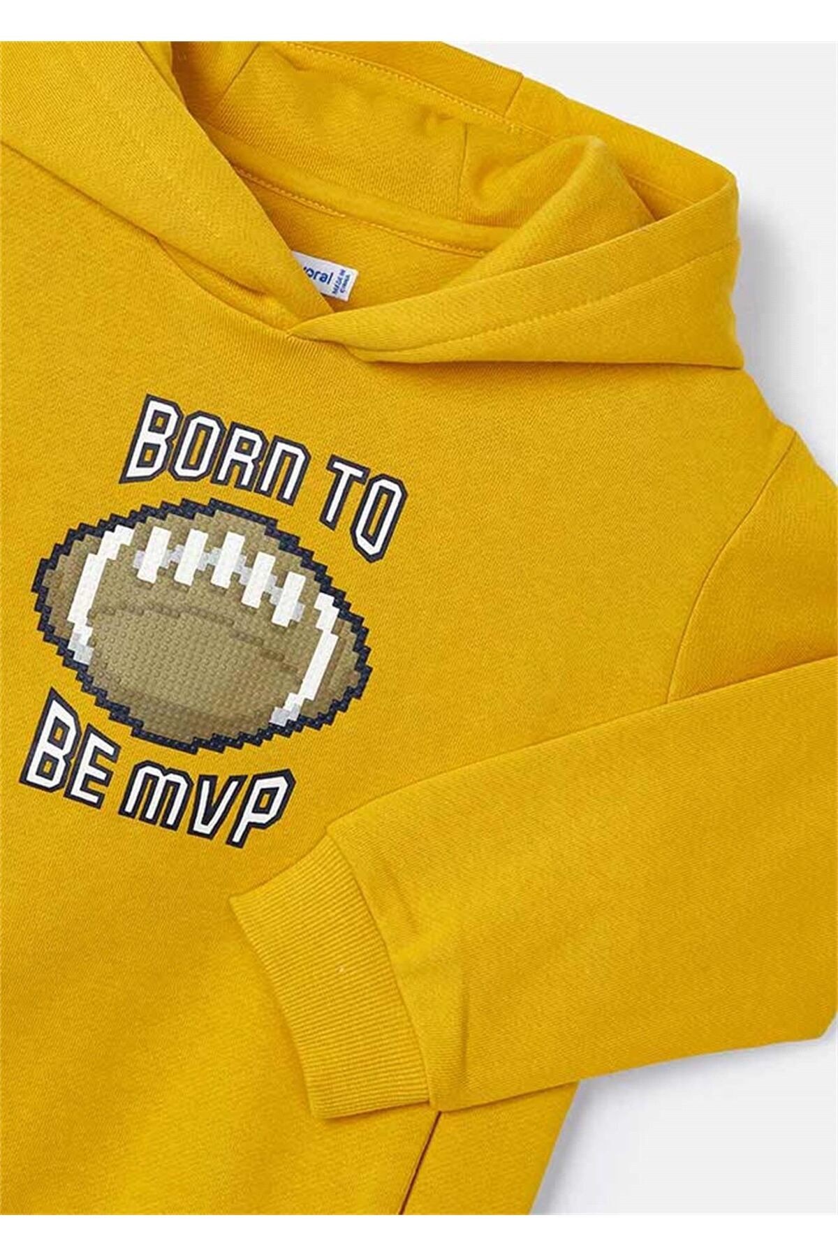 Erkek Çocuk Baskılı Sweatshirt Sarı 4451