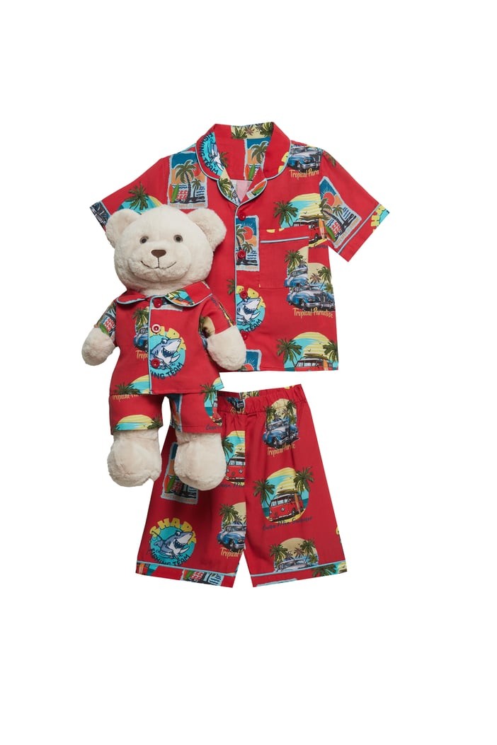 Leo Uyku Arkadaşlı Kısa Pijama Seti