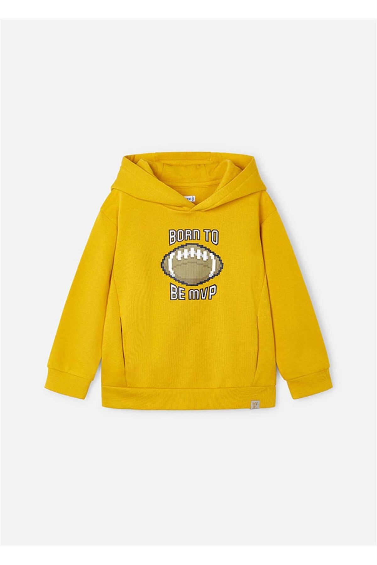 Erkek Çocuk Baskılı Sweatshirt Sarı 4451
