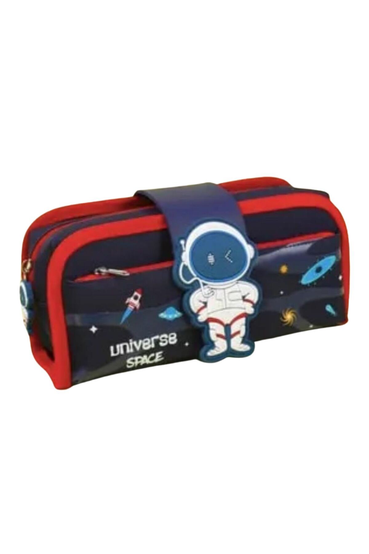astronot şirin buyuk kapasiteli kalem kutusu