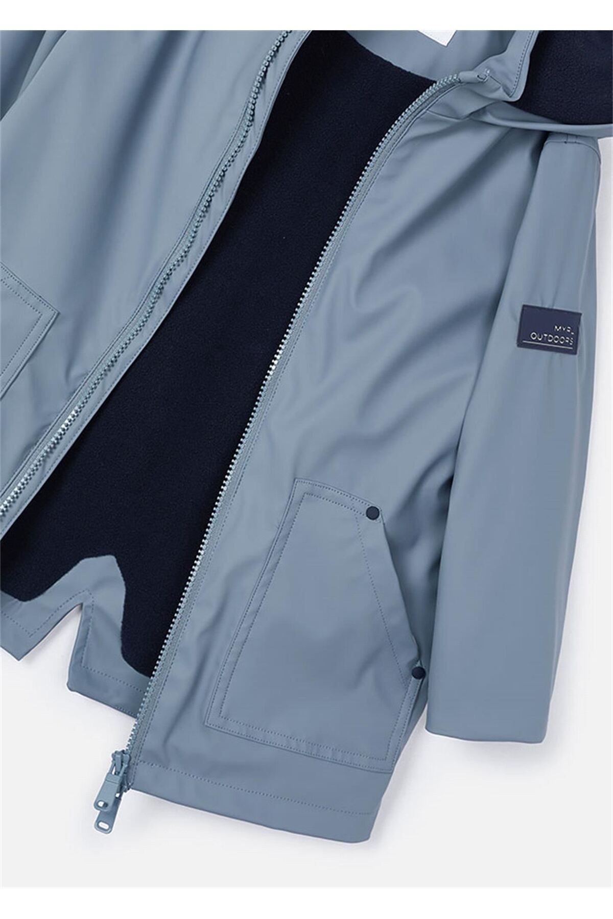 Erkek Çocuk Parka Mont Gri 4466