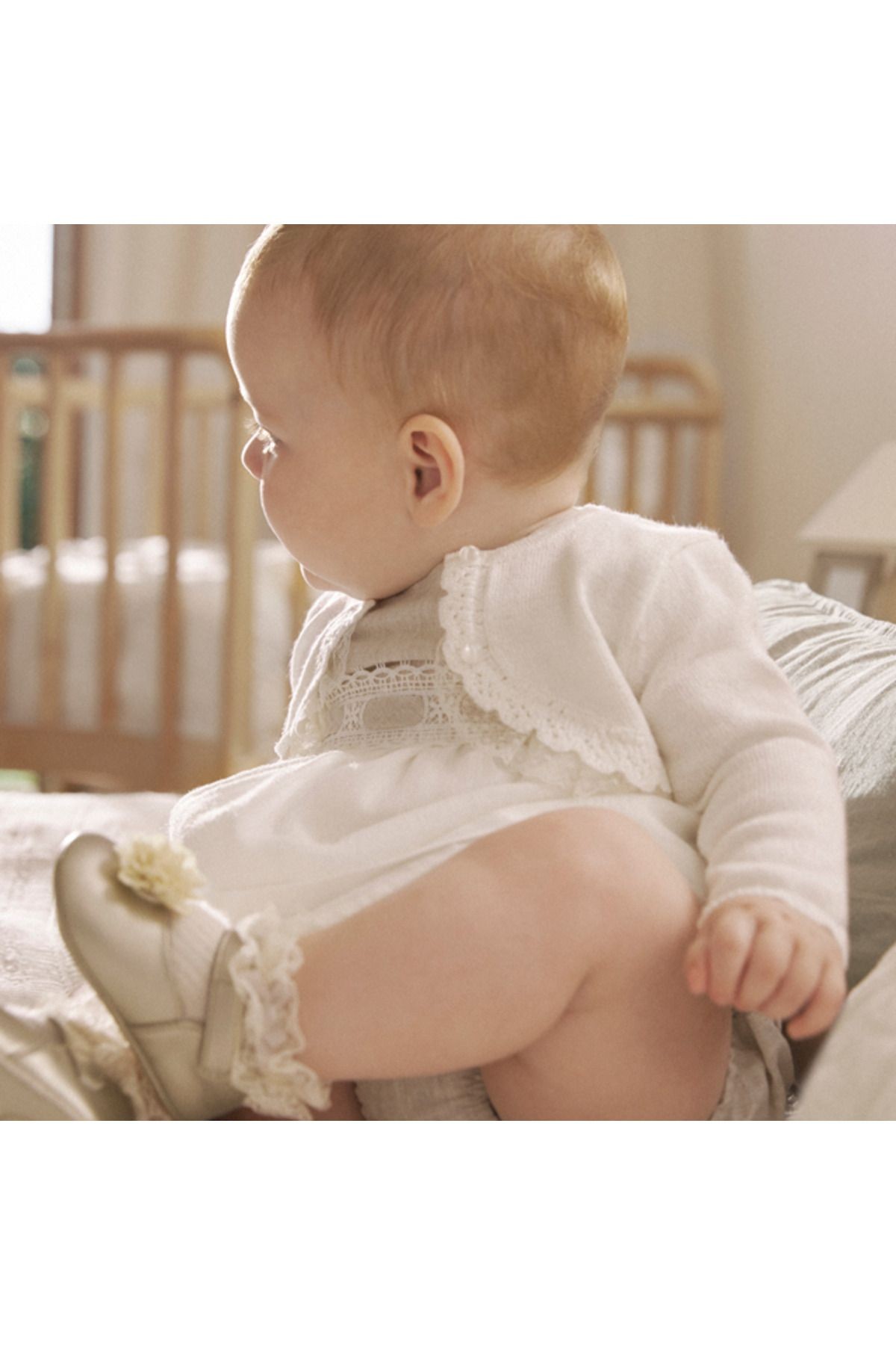 Kız Bebek Mini Triko Bolero L25Y1308