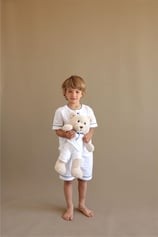 Pure White Boy Uyku Arkadaşlı Pijama Seti