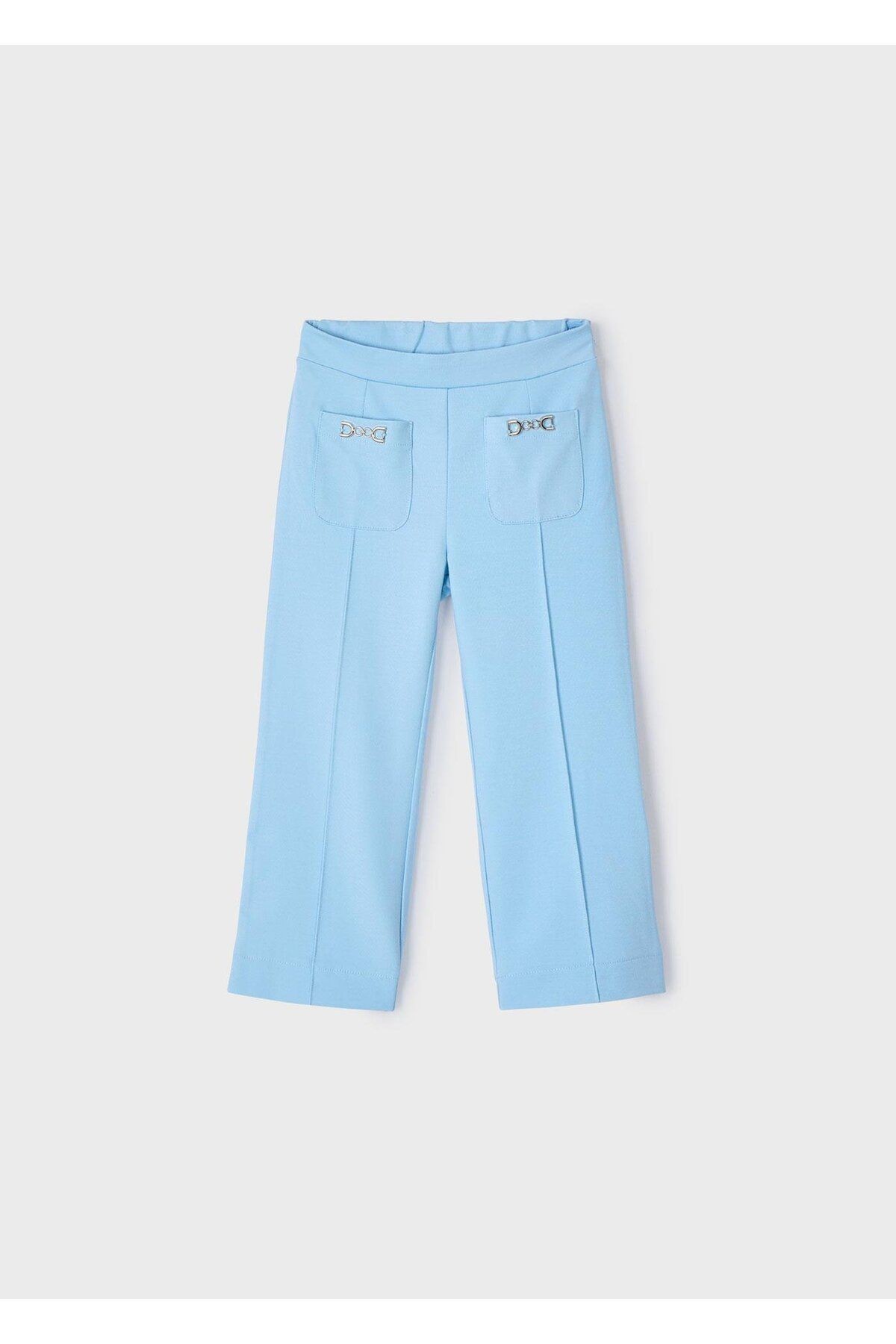 Kız Çocuk Geniş Paça Pantolon