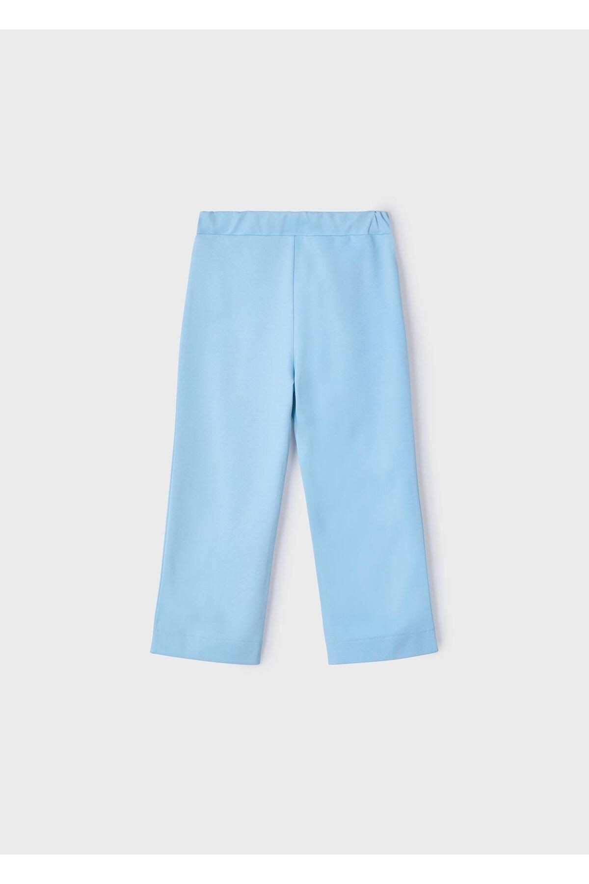 Kız Çocuk Geniş Paça Pantolon