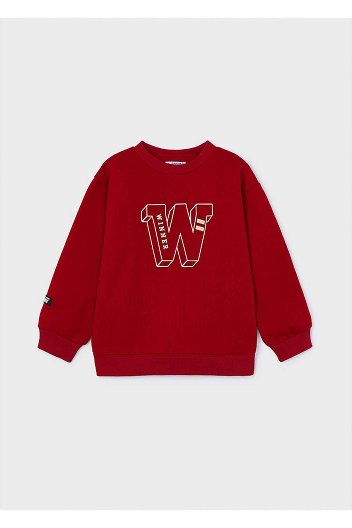 Kışlık Erkek Çocuk Sweat - Bordo