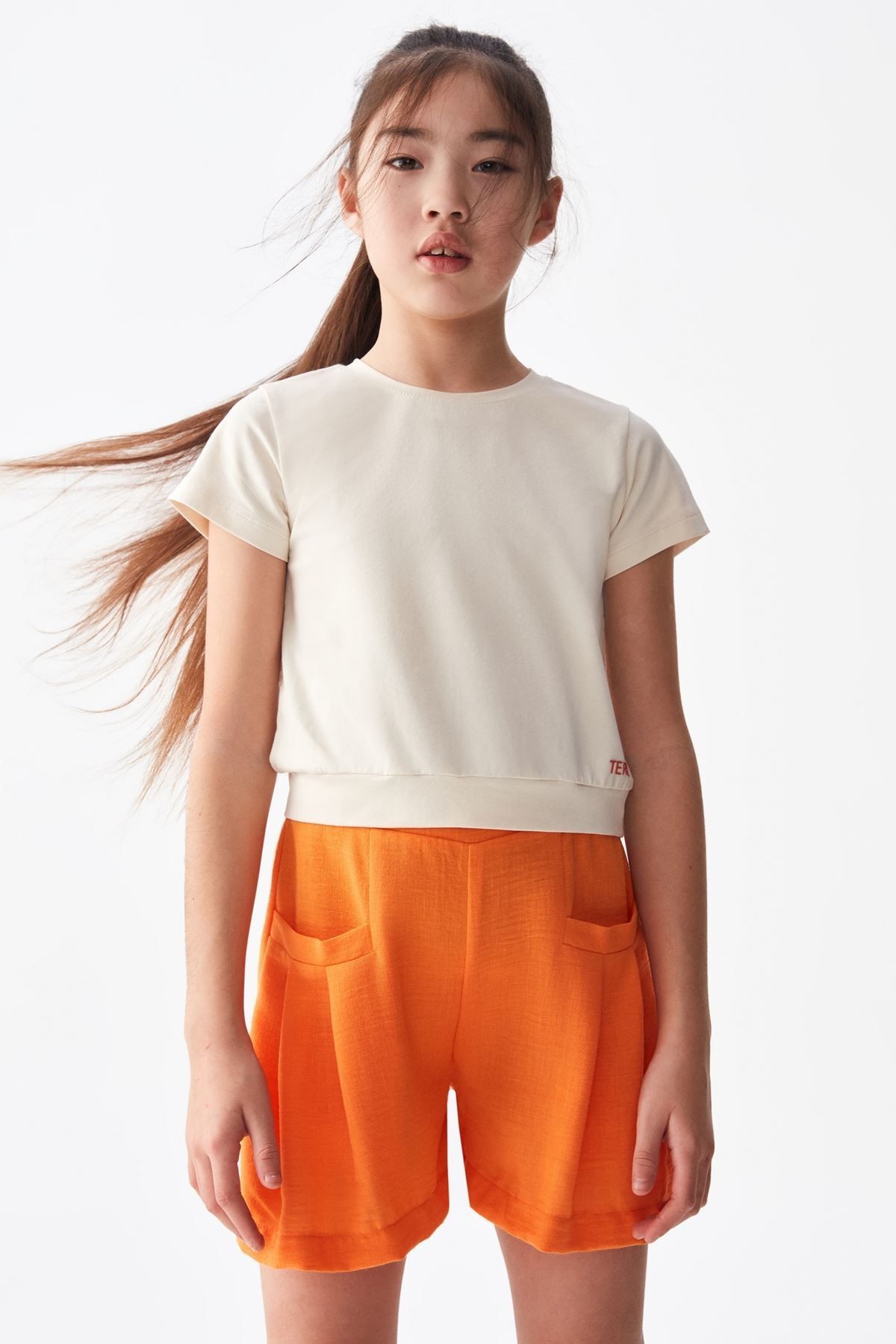 Nk Kıds 36328-terra Bluz 8/14 Krem/oranj