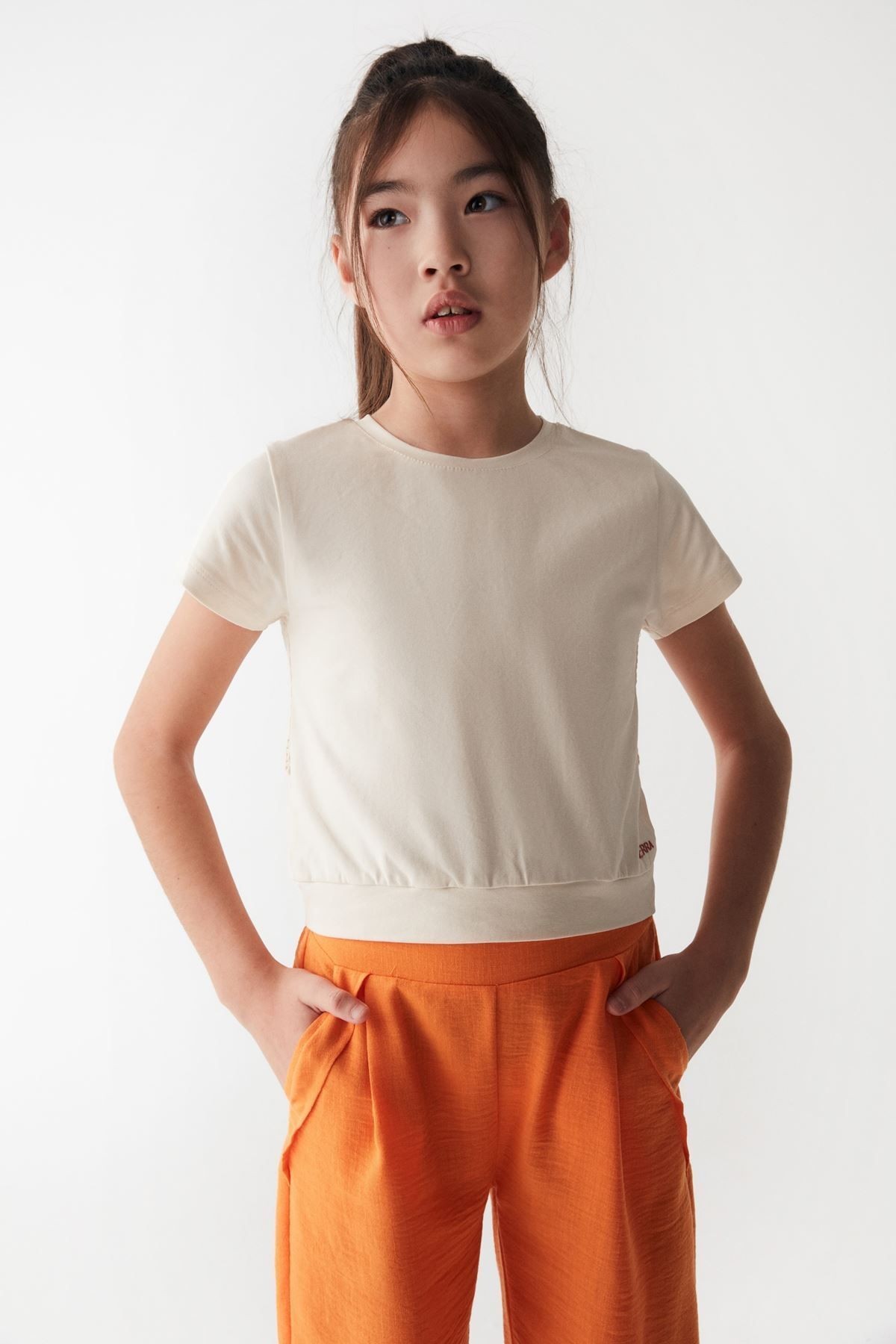 Nk Kıds 36328-terra Bluz 8/14 Krem/oranj