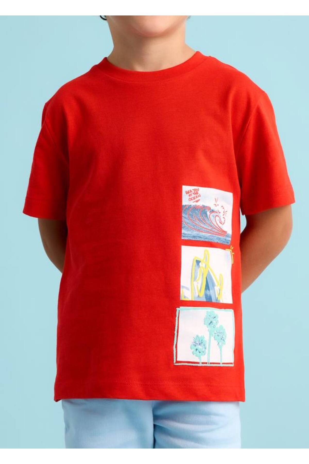 Erkek Çocuk Tshirt 3048 4/10 Yaş