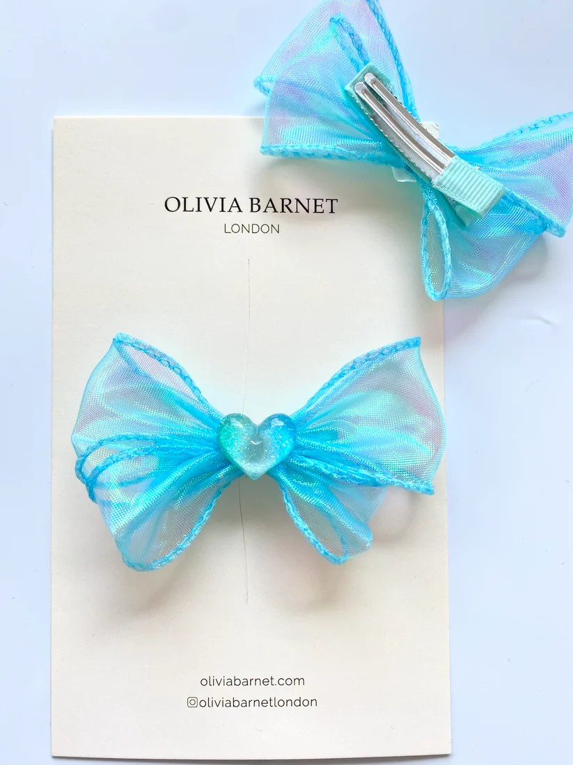 Ocean's Heart Hair Clip
