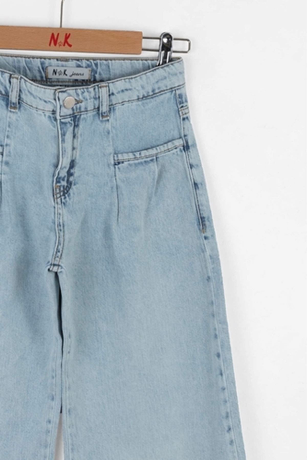 58708 Double Pantolon Mavi 8/14