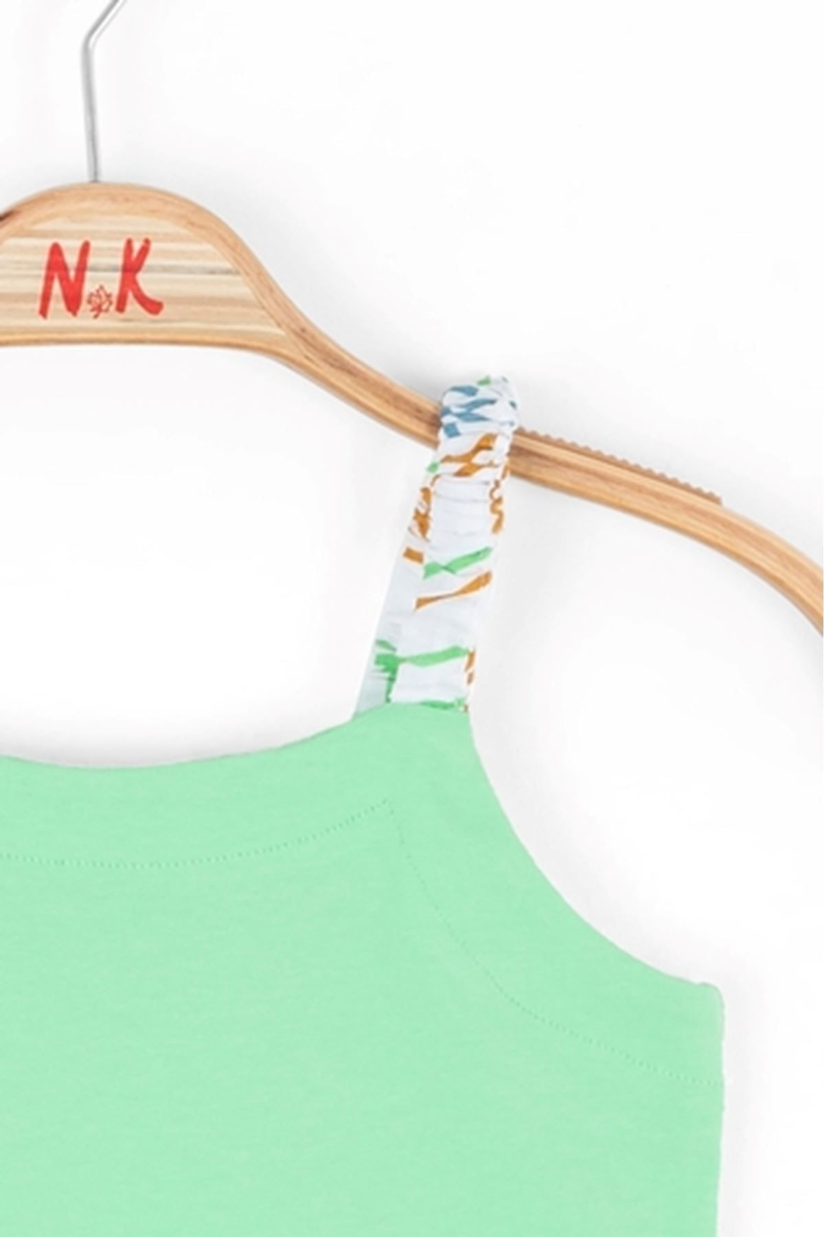 Nk Kıds 36520-çizgi Bluz Yeşil 4/8