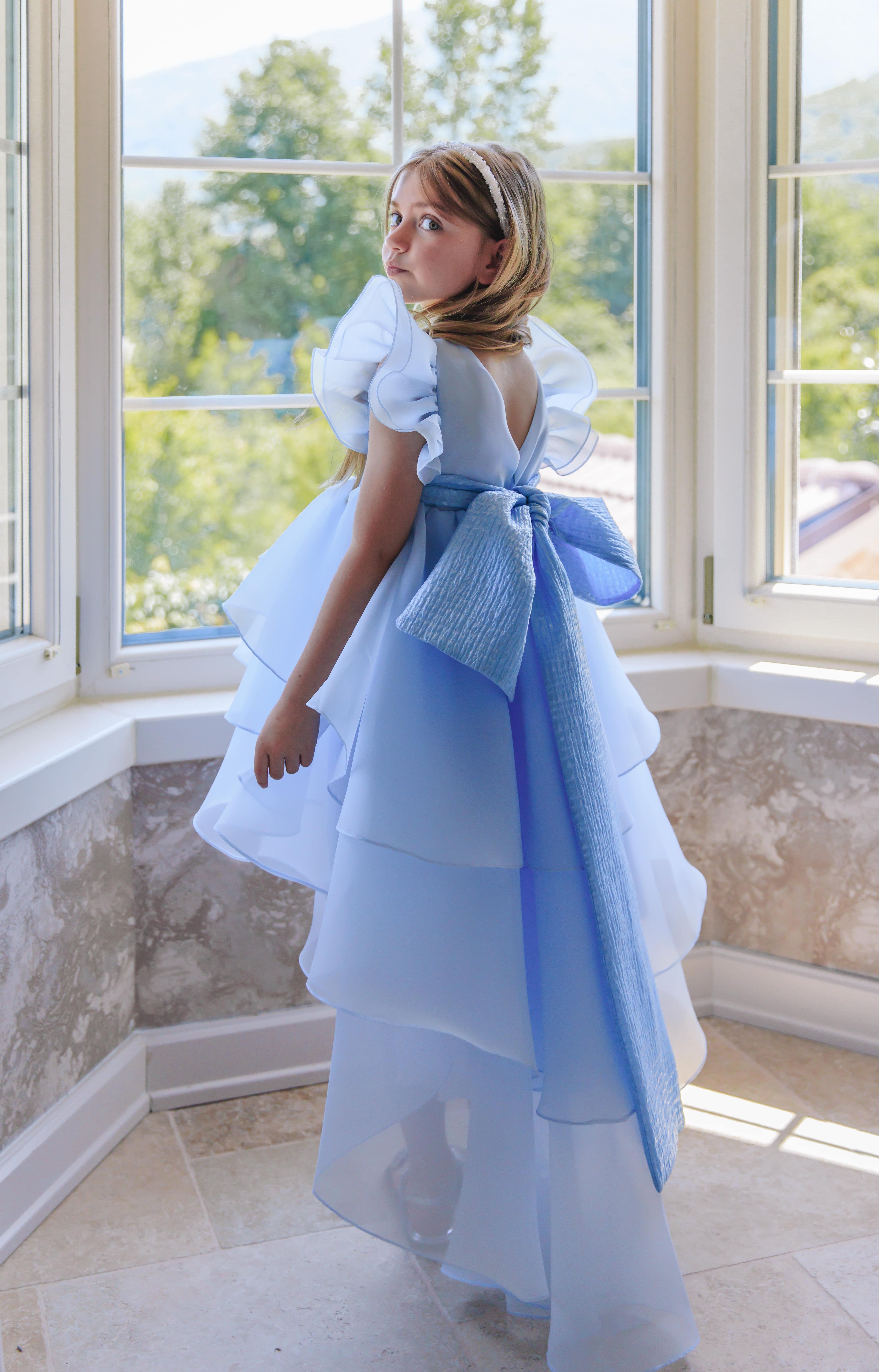 Jasmine Blue Elbise 
