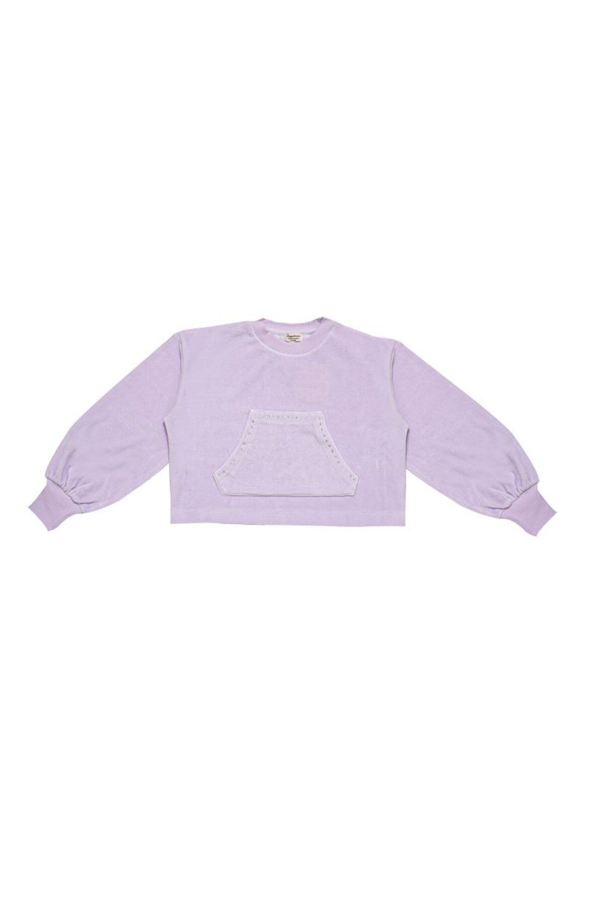 Isabella İkili Takım- Sweatshirt -Etek- Lila