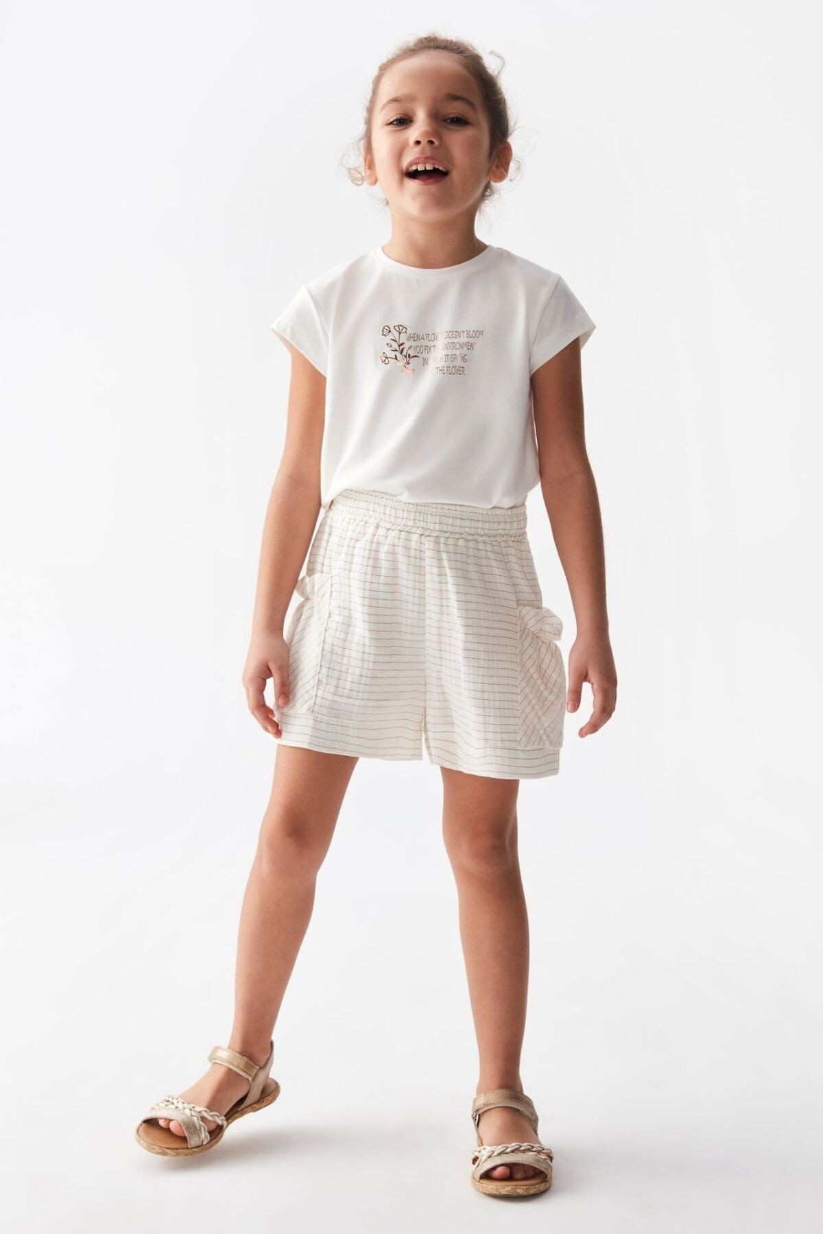 Nk Krem Paloma Şort  ( 4-8 Size )