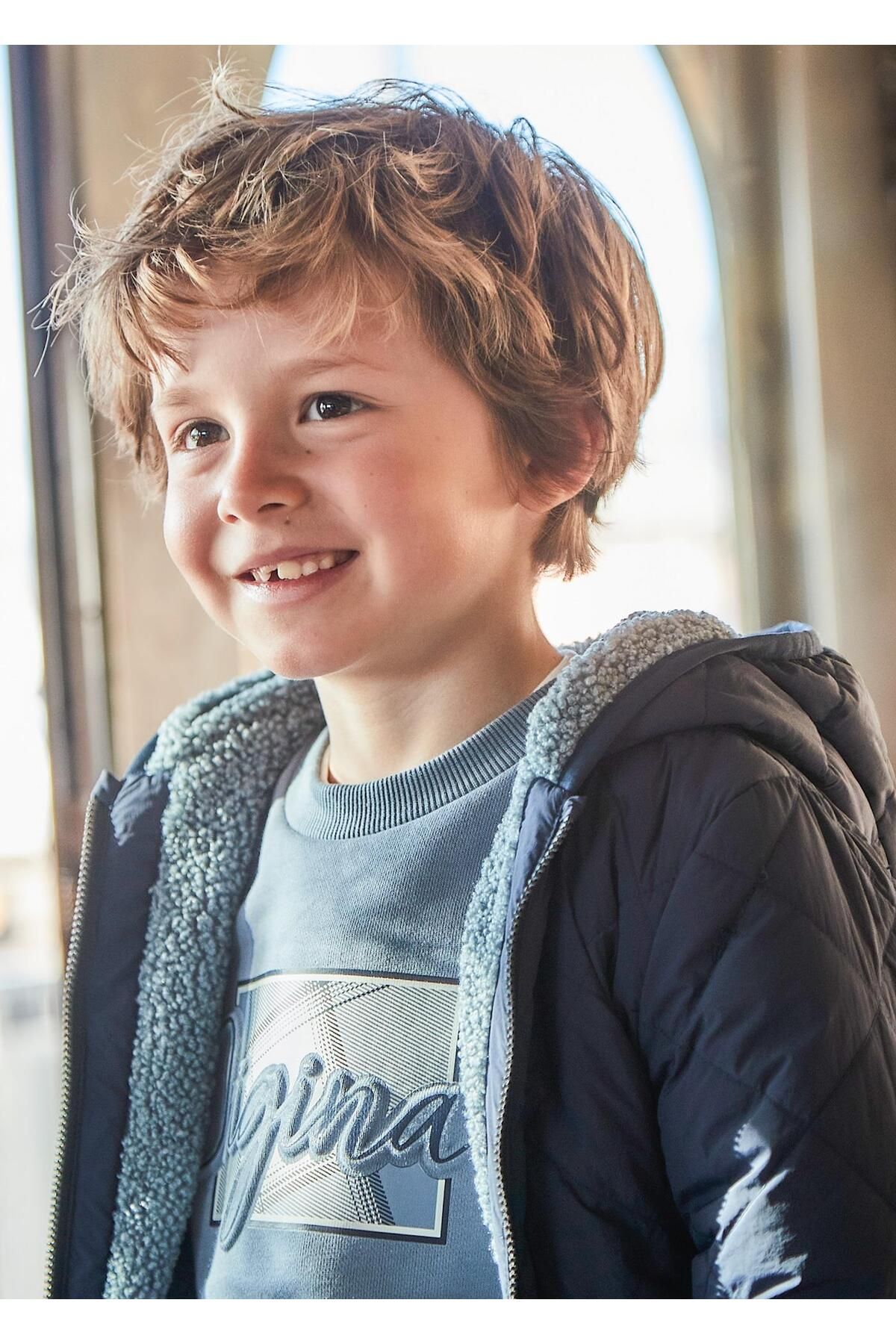 Erkek Çocuk Kapitone Mont