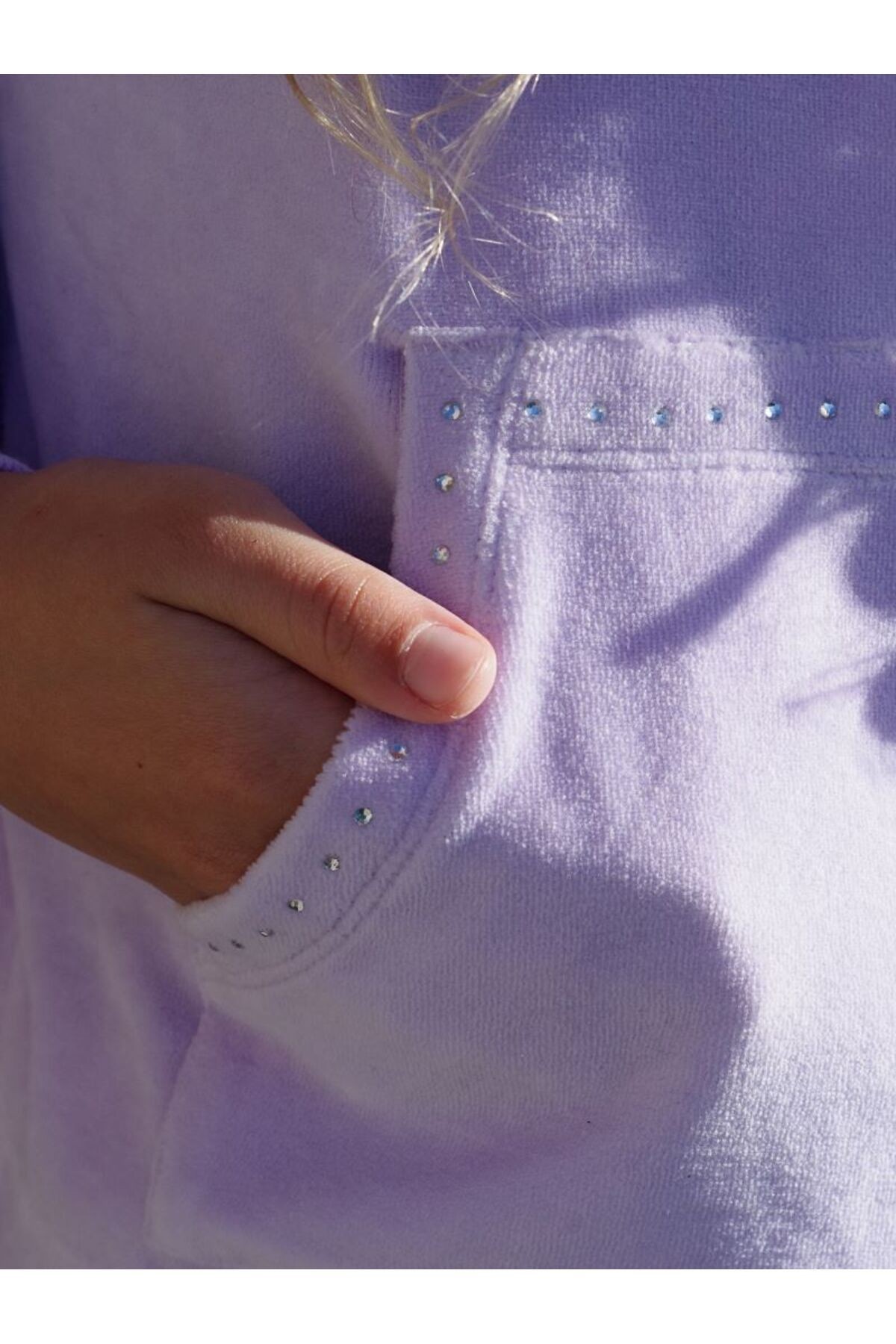 Isabella İkili Takım- Sweatshirt -Etek- Lila