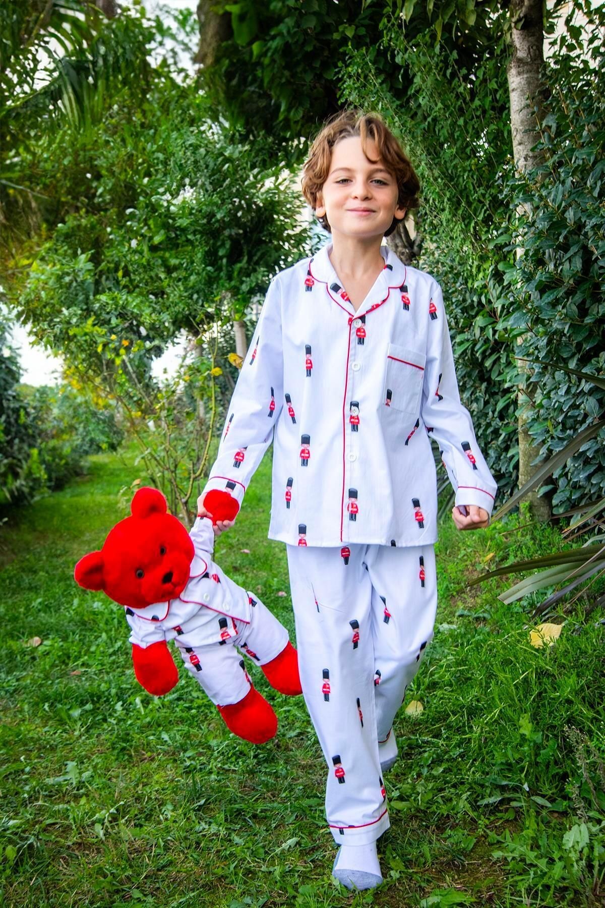 Little Soldier Uyku Arkadaşlı Pijama Seti